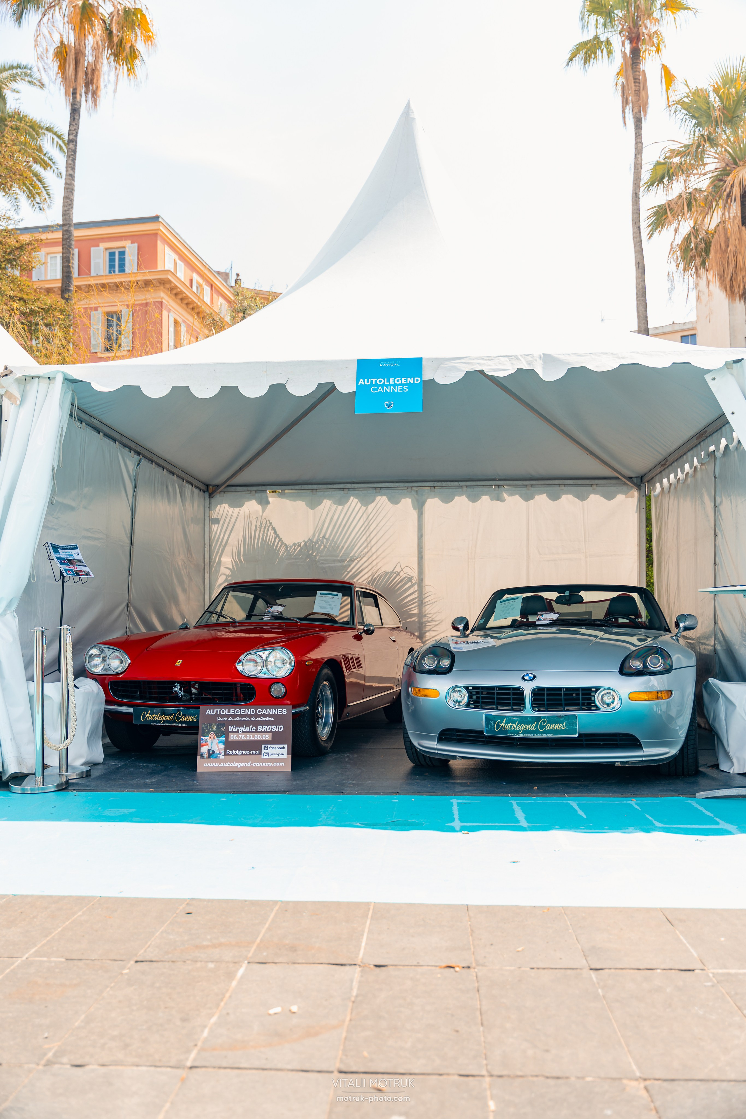 Legends de Nice. Photographe de voitures à Paris — Vitalii Motruk
