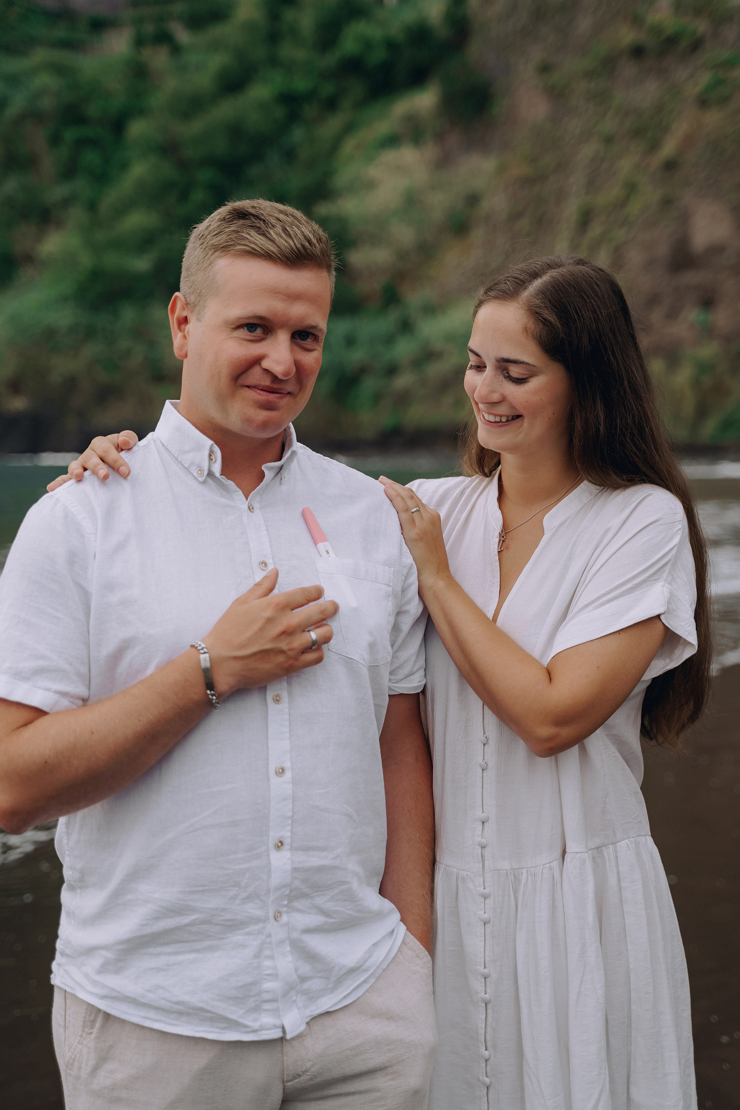 Maternity Photoshoot Anna & Chris | Seixal Beach Morning | Madeira Photographer. Your photographer in Madeira