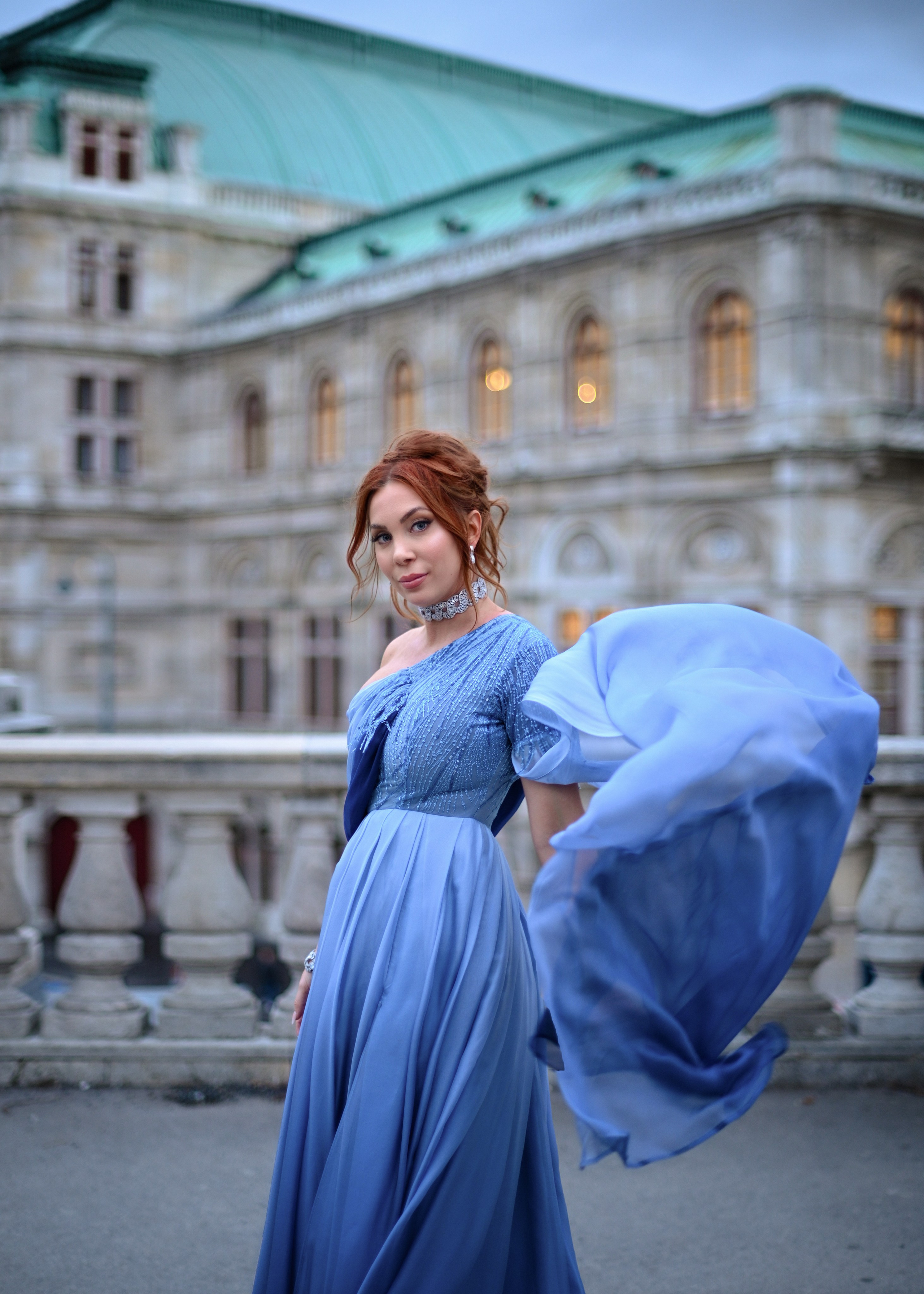 Tara for Viennese Opera Ball. Photo Vienna and Bratislava