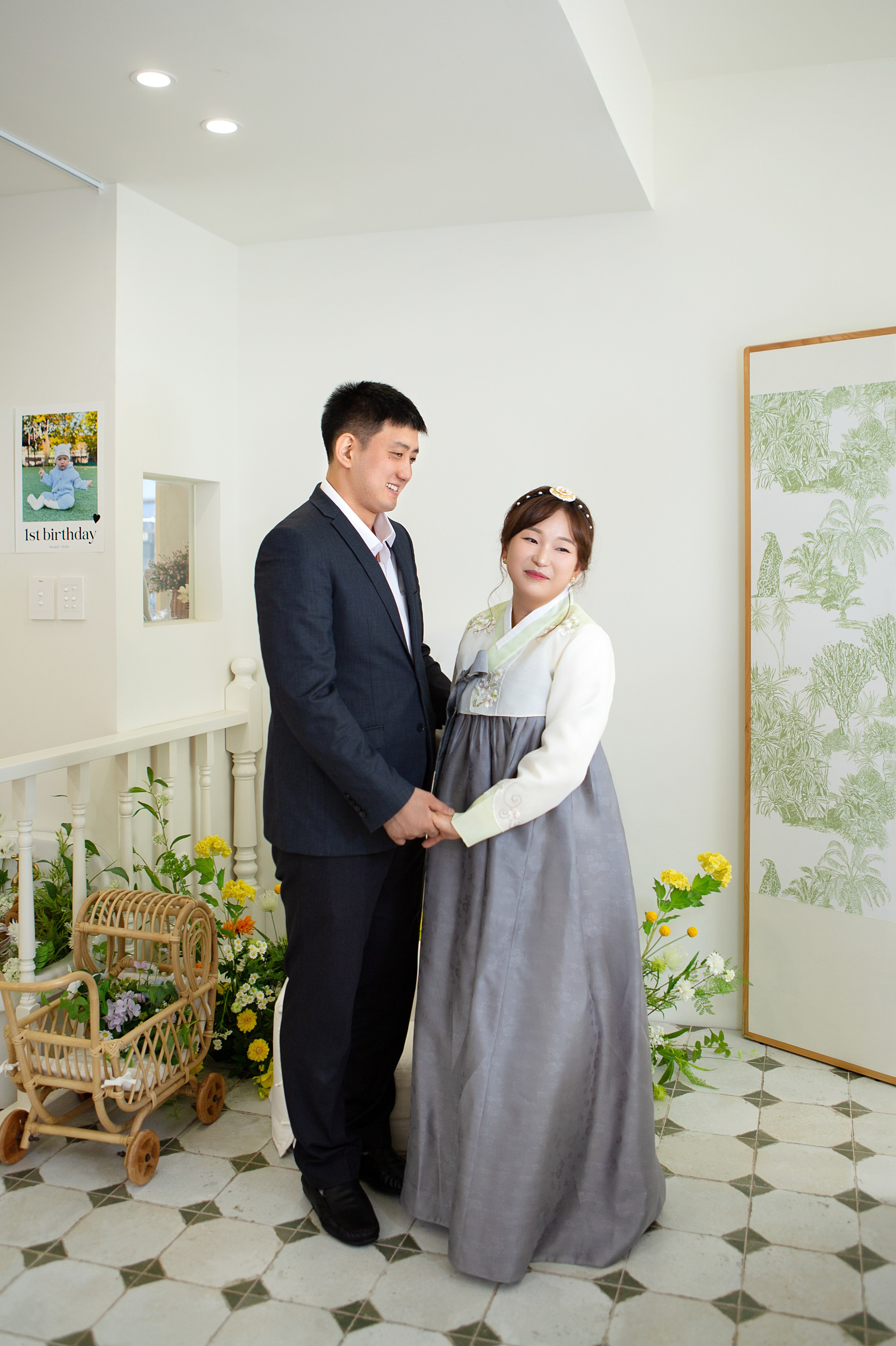 Никита в студии. Фотограф беременности, ньюборн и годовасиков в Корее Жанна Хан