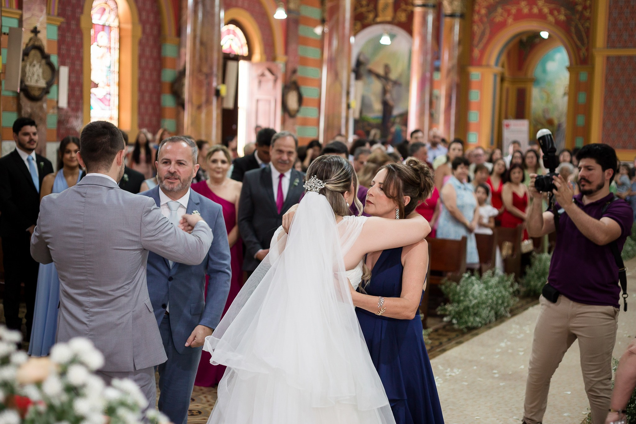 NETO E NAYARA CERIMONIAL COMPLETO. Fotógrafo de casamento