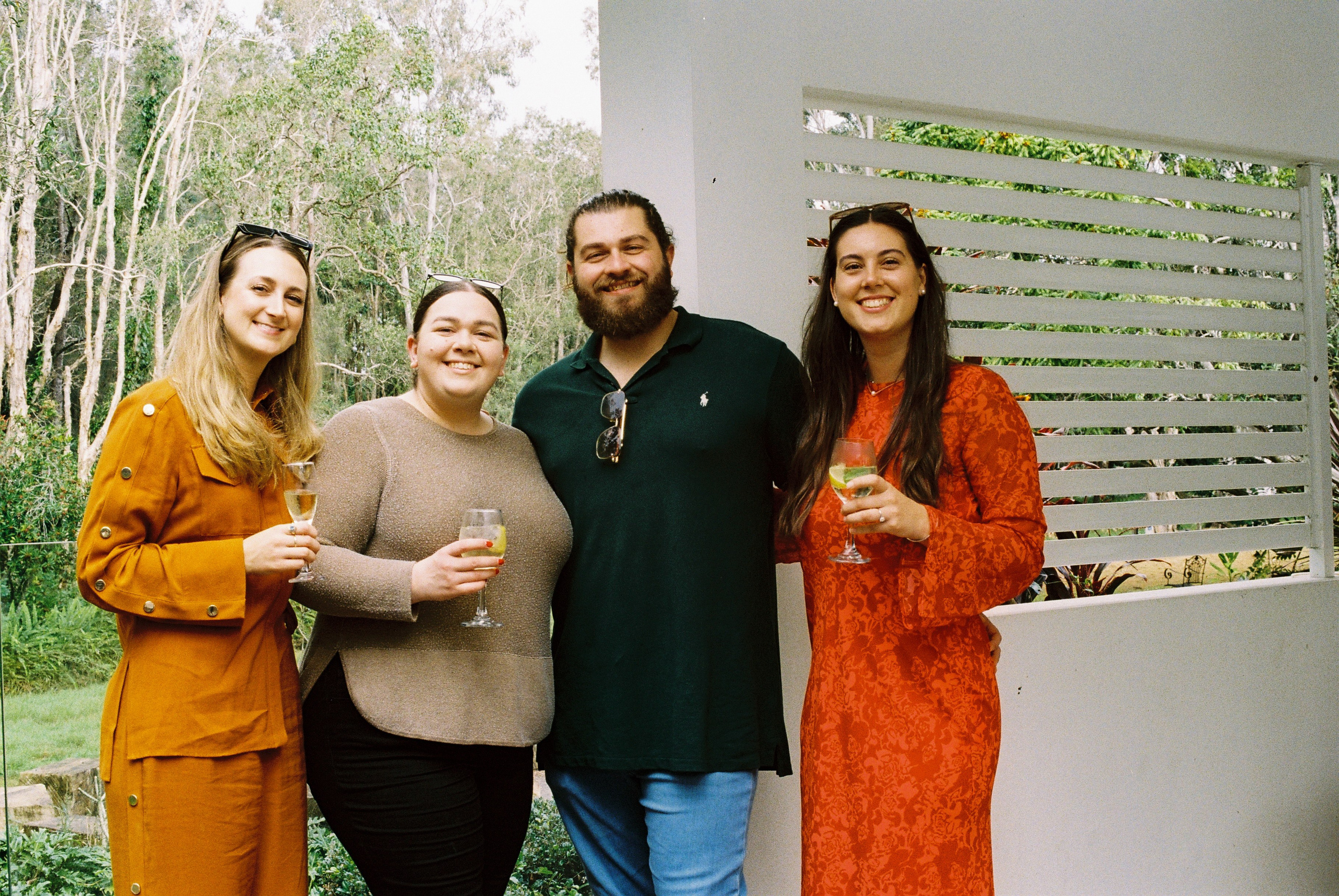 Engagement Party. Film portrait photographer