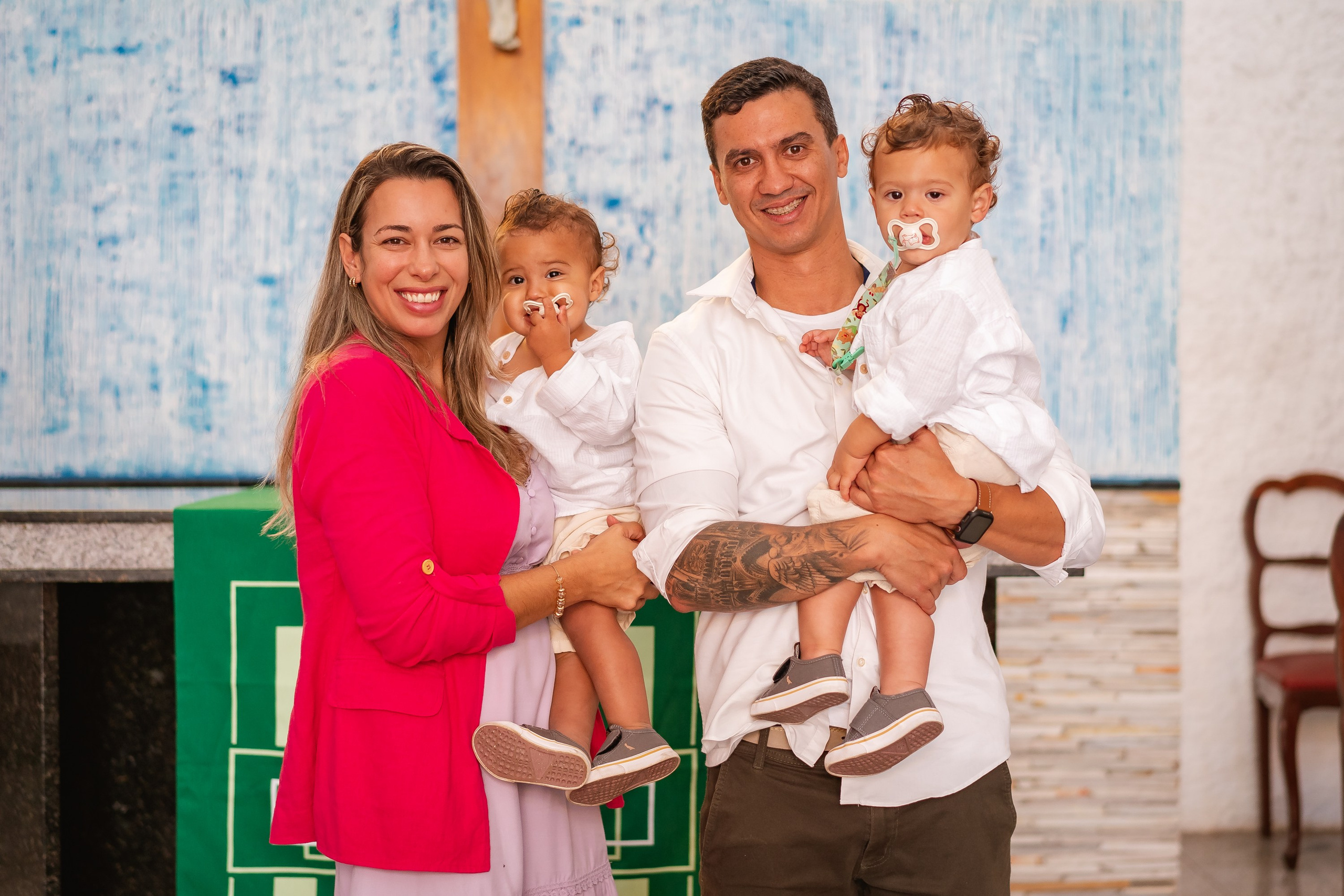 2022-09-18 | Théo & Cauê — Batizado. Lembrar não é só ver. É sentir de novo