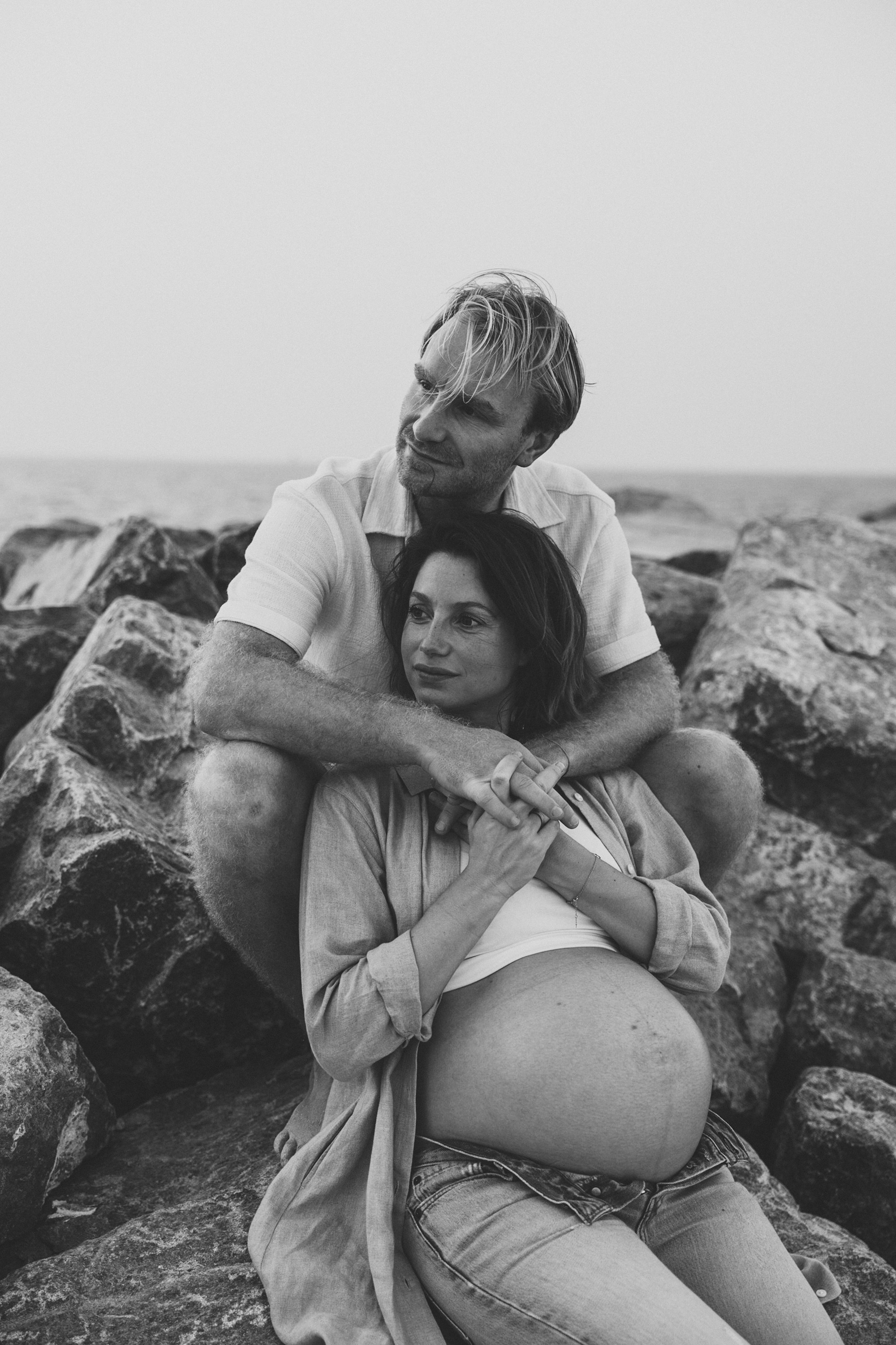 Maternity Session — Beach. Family Photographer in Dubai