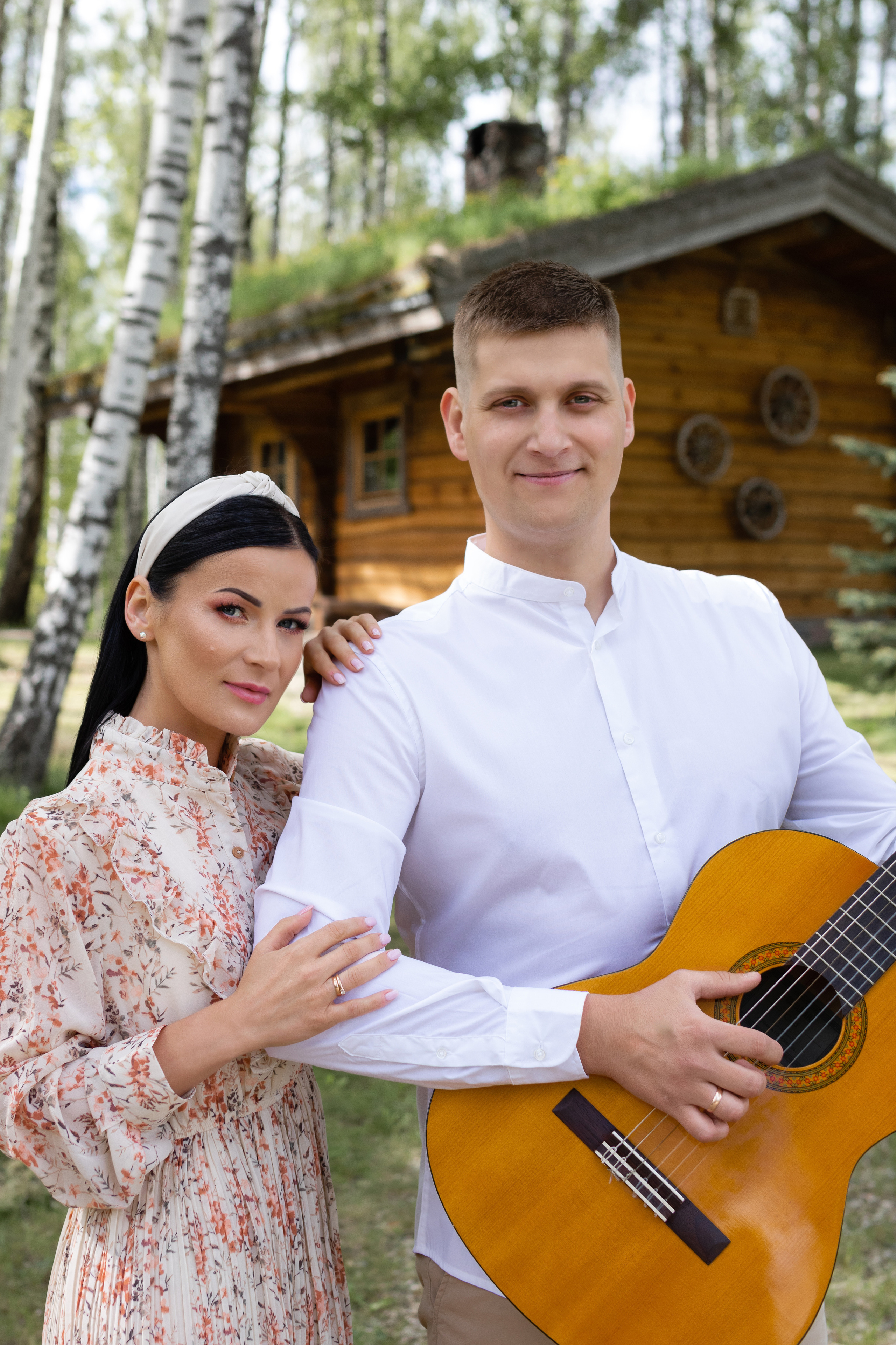 Renāte un Kaspars. Fotogrāfs Ieva
