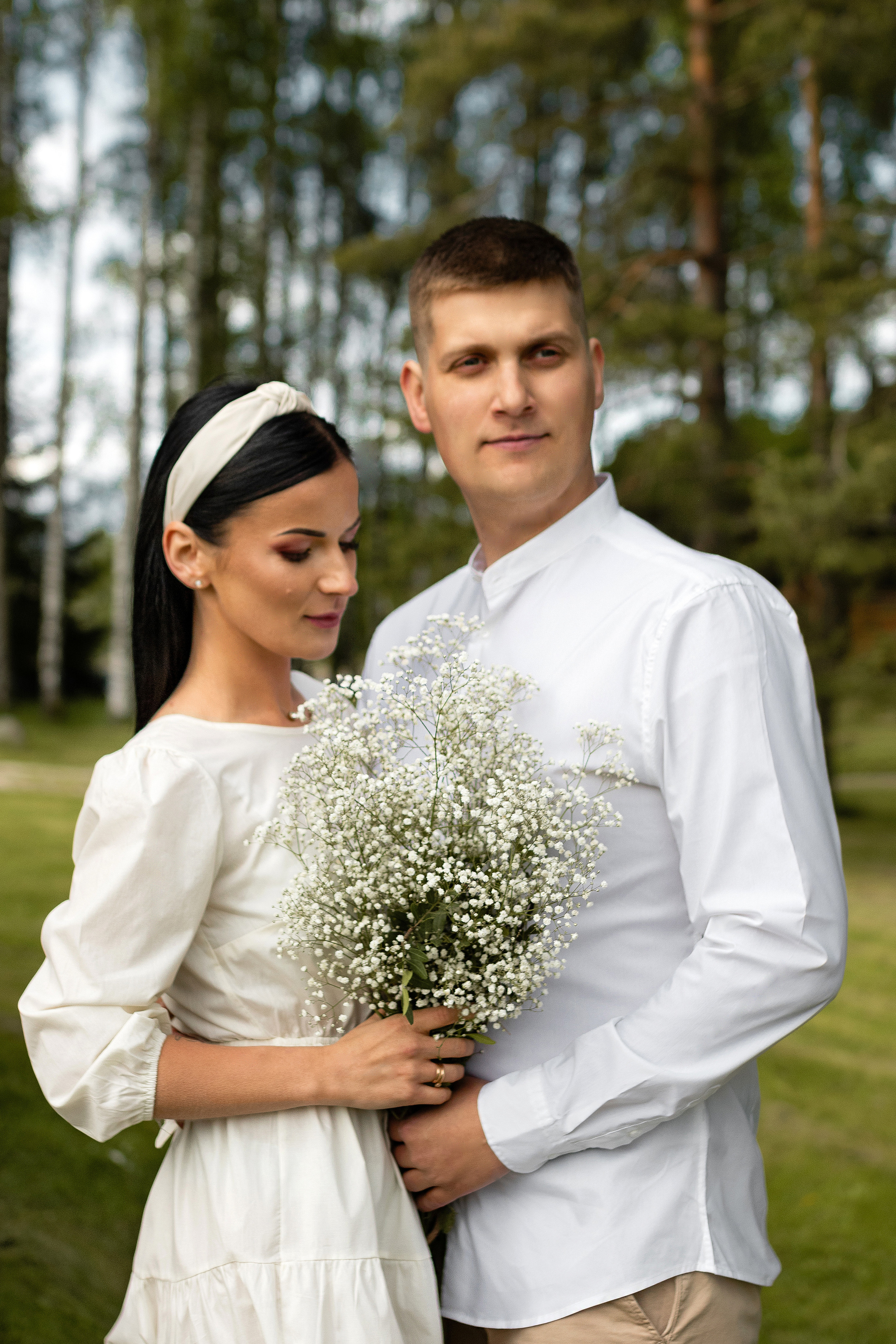 Renāte un Kaspars. Fotogrāfs Ieva