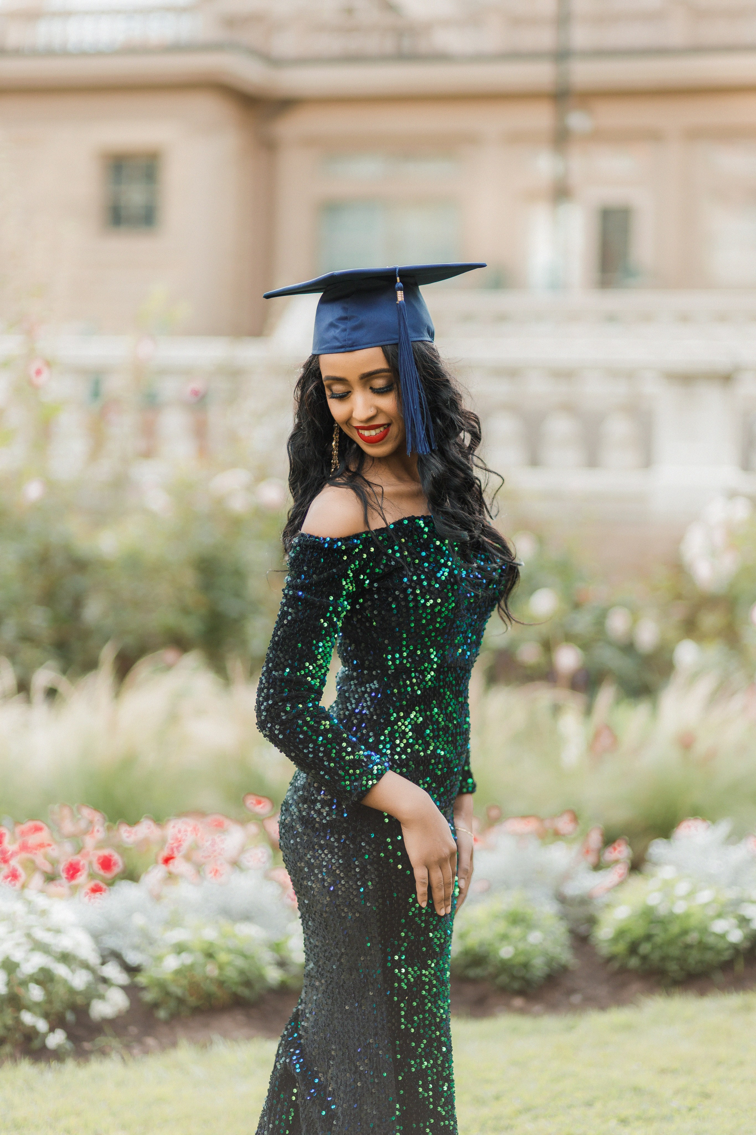 Graduation photos. Home