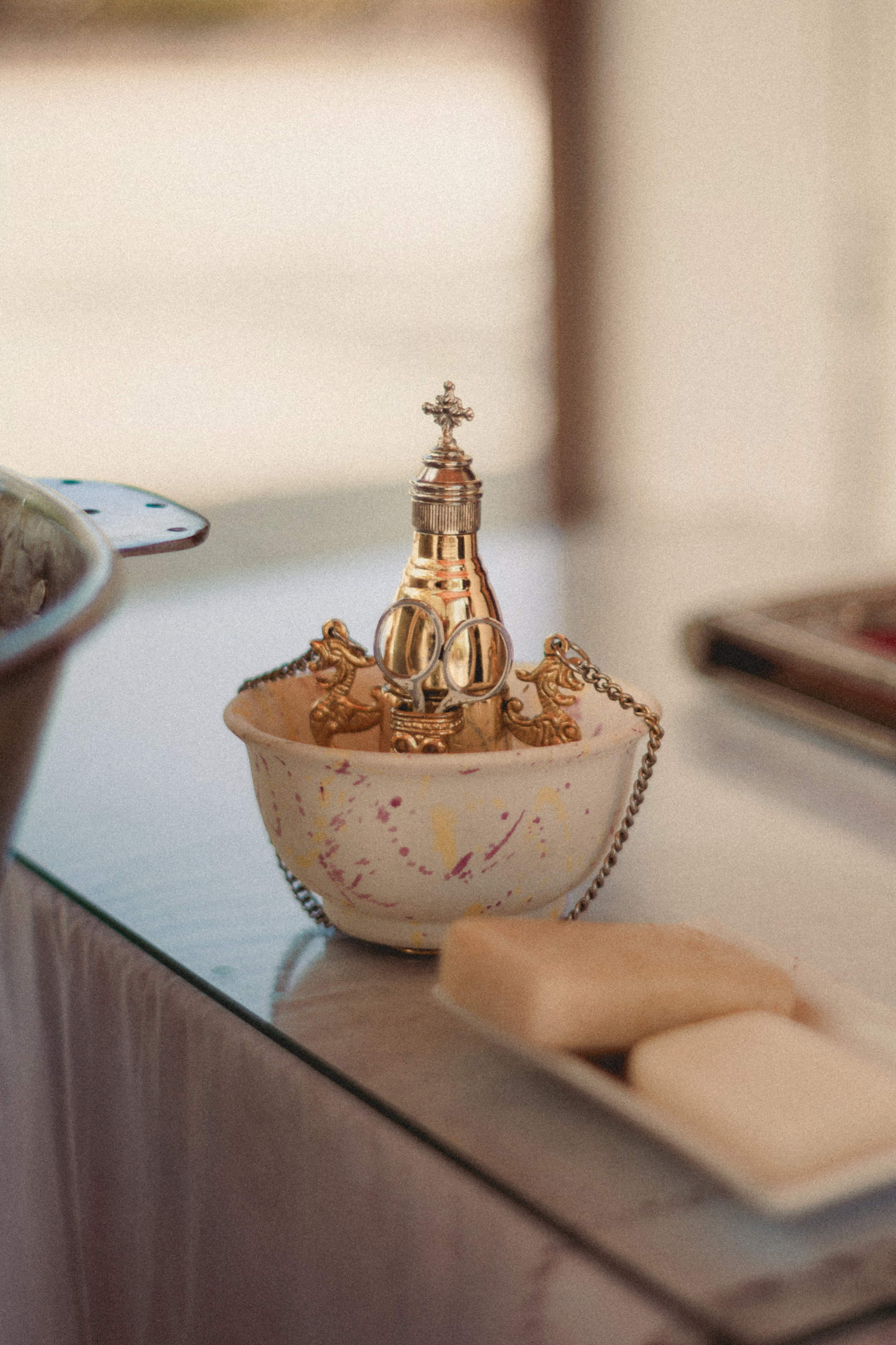 Iakovos — Ioannis christening day. Photographer in Greece Kristina