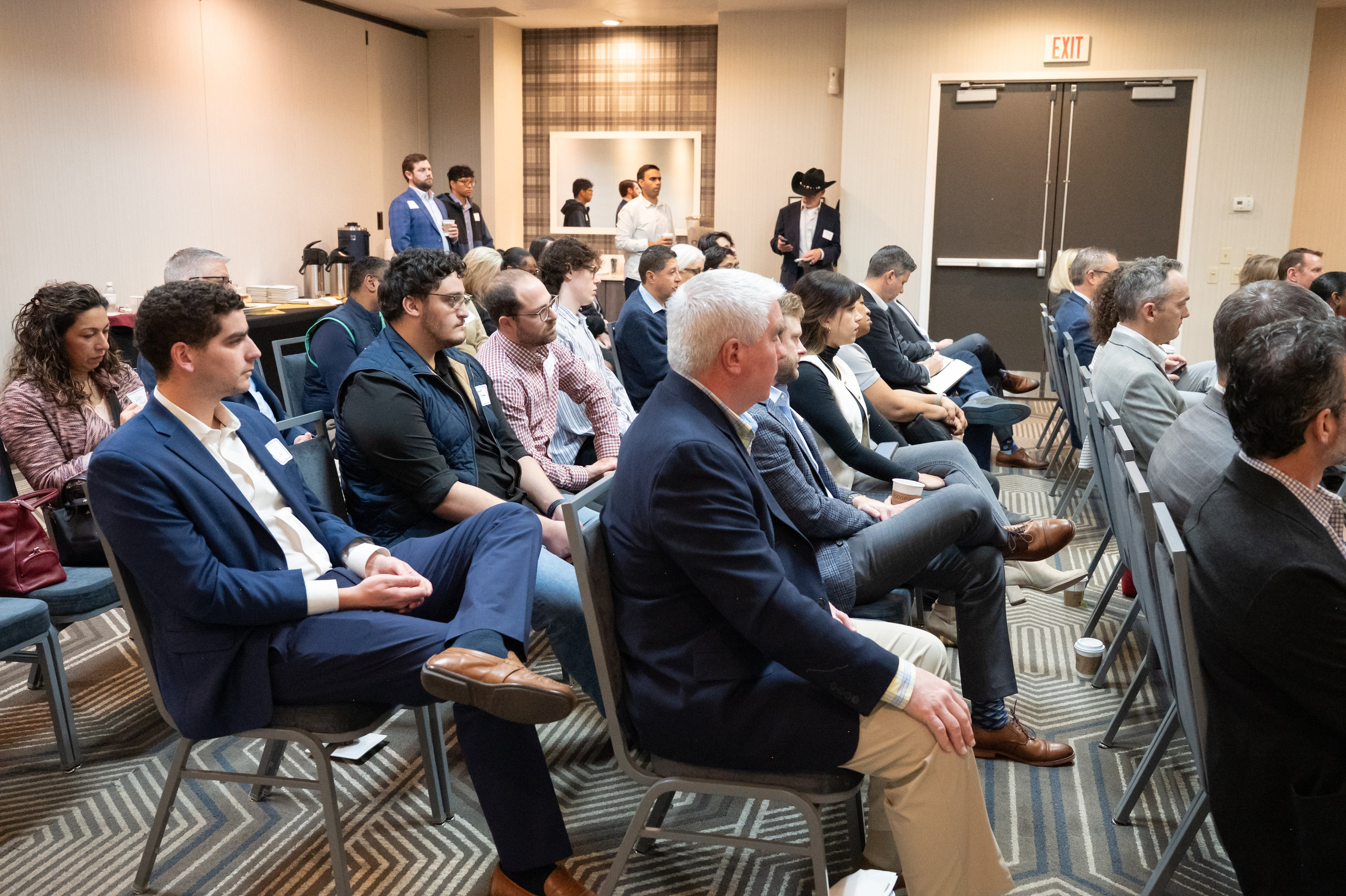 Executive Roundtable networking. Portrait photographer in Charlotte, North Carolina