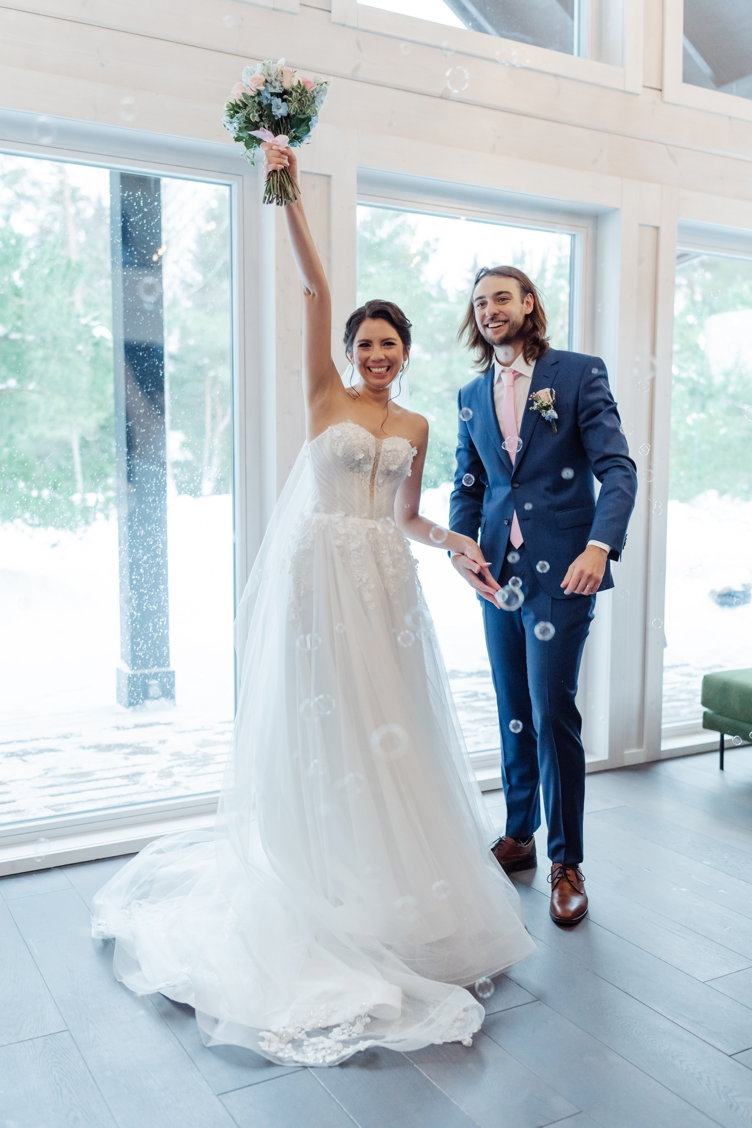 Winter bryllup. Bryllupsfotograf i hele Norge