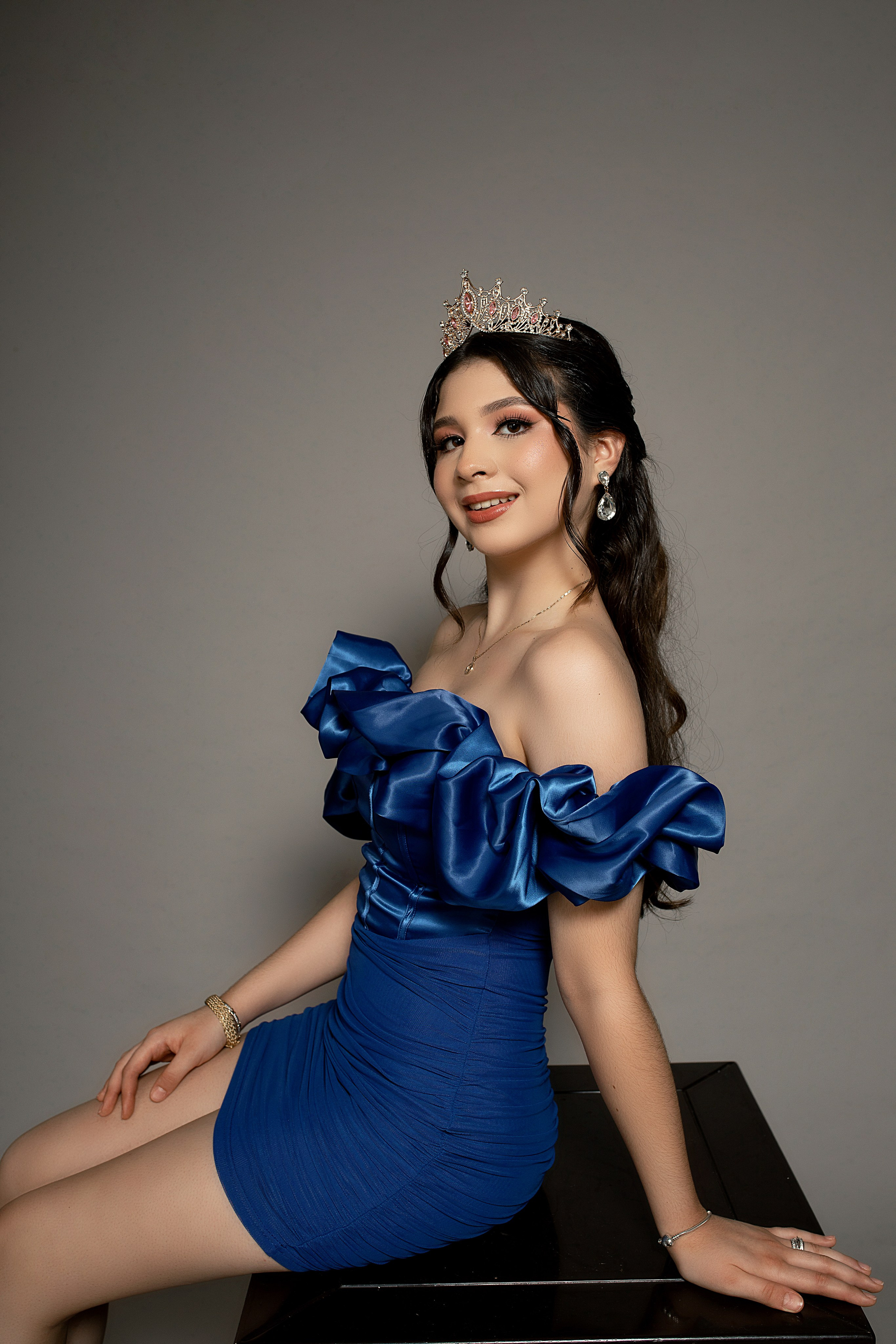 Sesion formal de XV años en estudio. Paula Maria. Виктория Кастельянос. Русскоязычный фотограф в Мексике