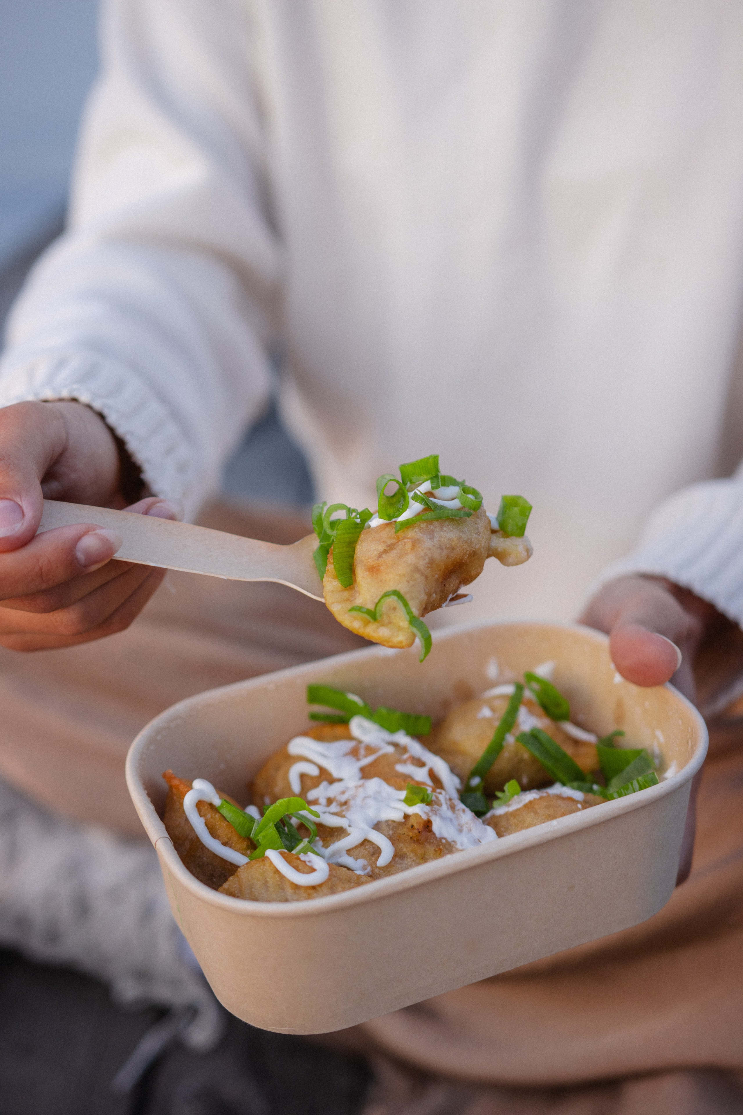 Papis Pierogi — vegan-comfort food. Photographer in Gothenburg Aleksandra Stroganova