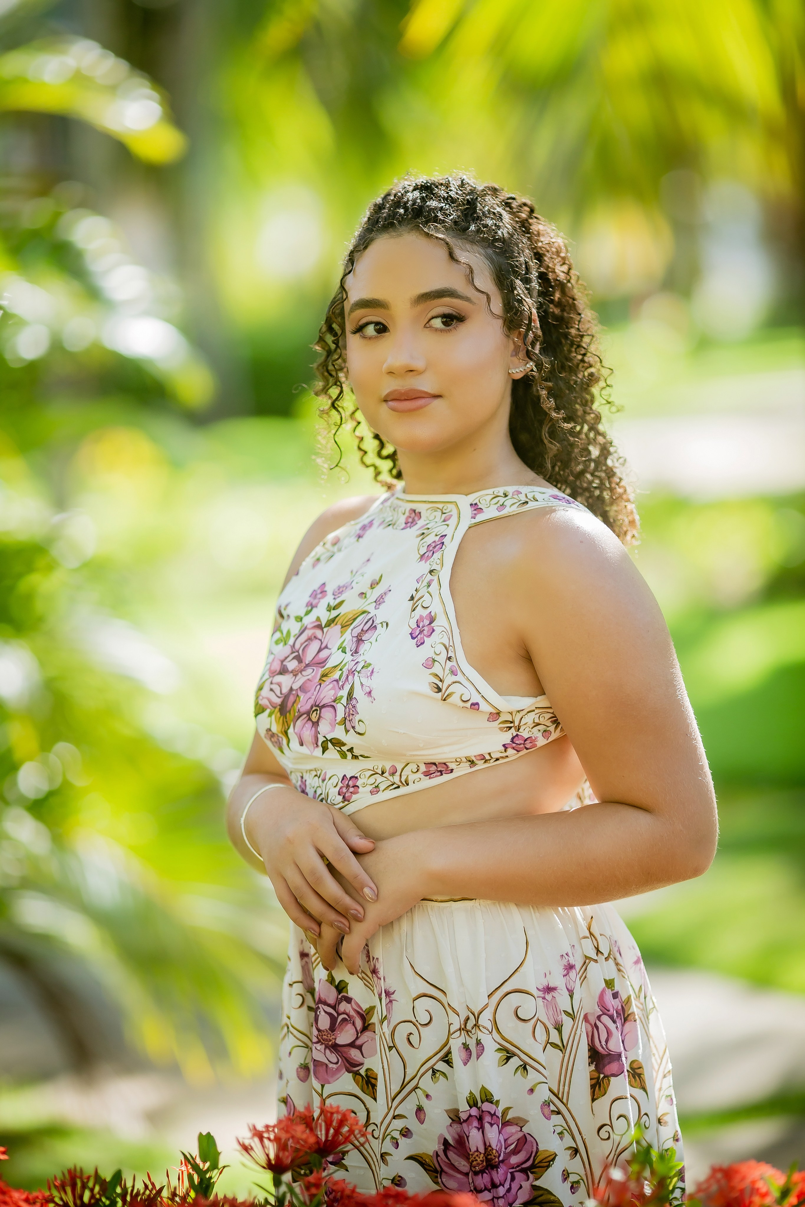 Ensaio XV Anos Mel (Tema Jardim). Flavio Nunes Fotografia (Fotografo especializado em Fotografia de 15 Anos e Ensaios)