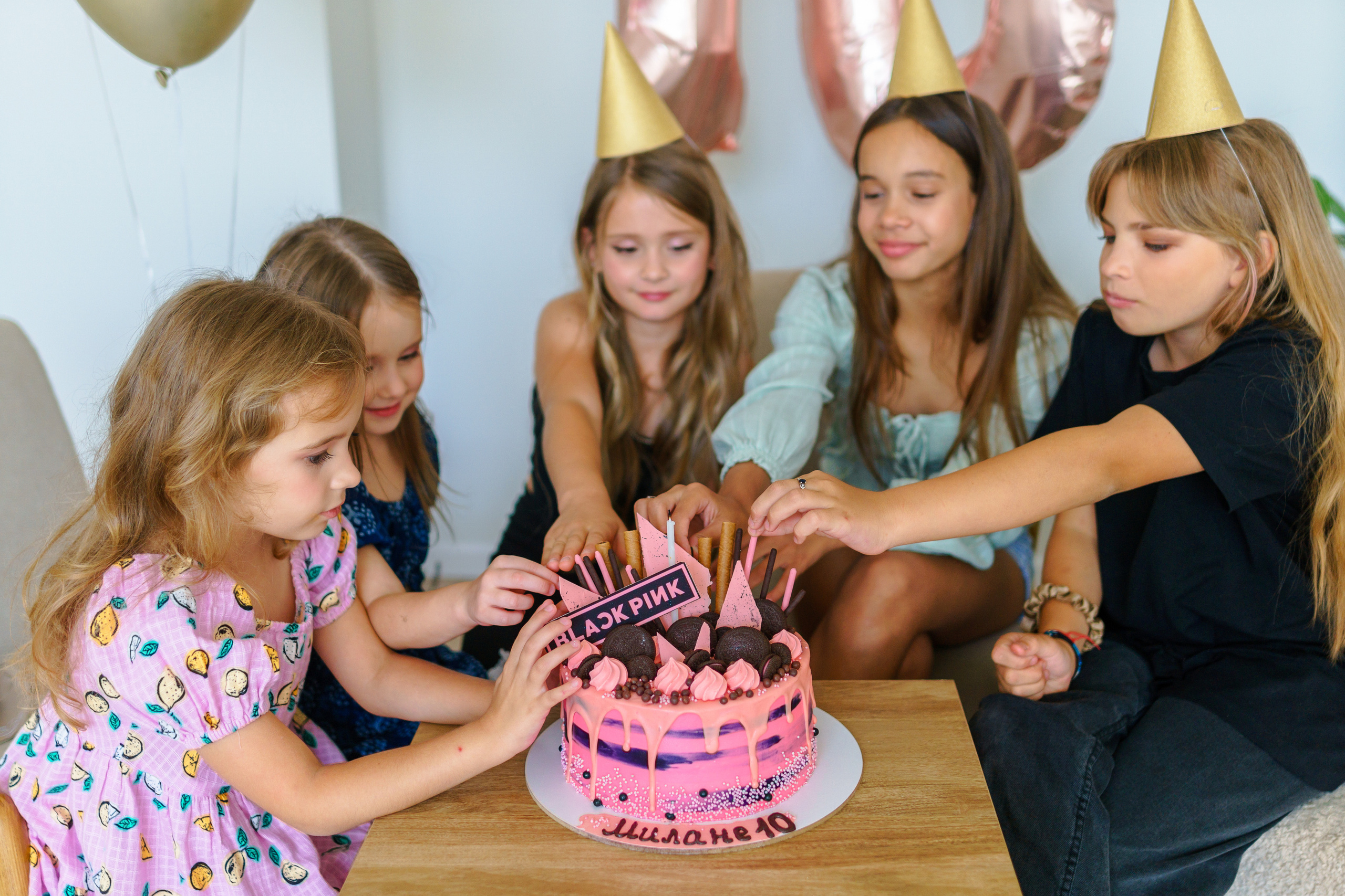 День рождения в студии. Фотограф в Португалии Полина Готовая