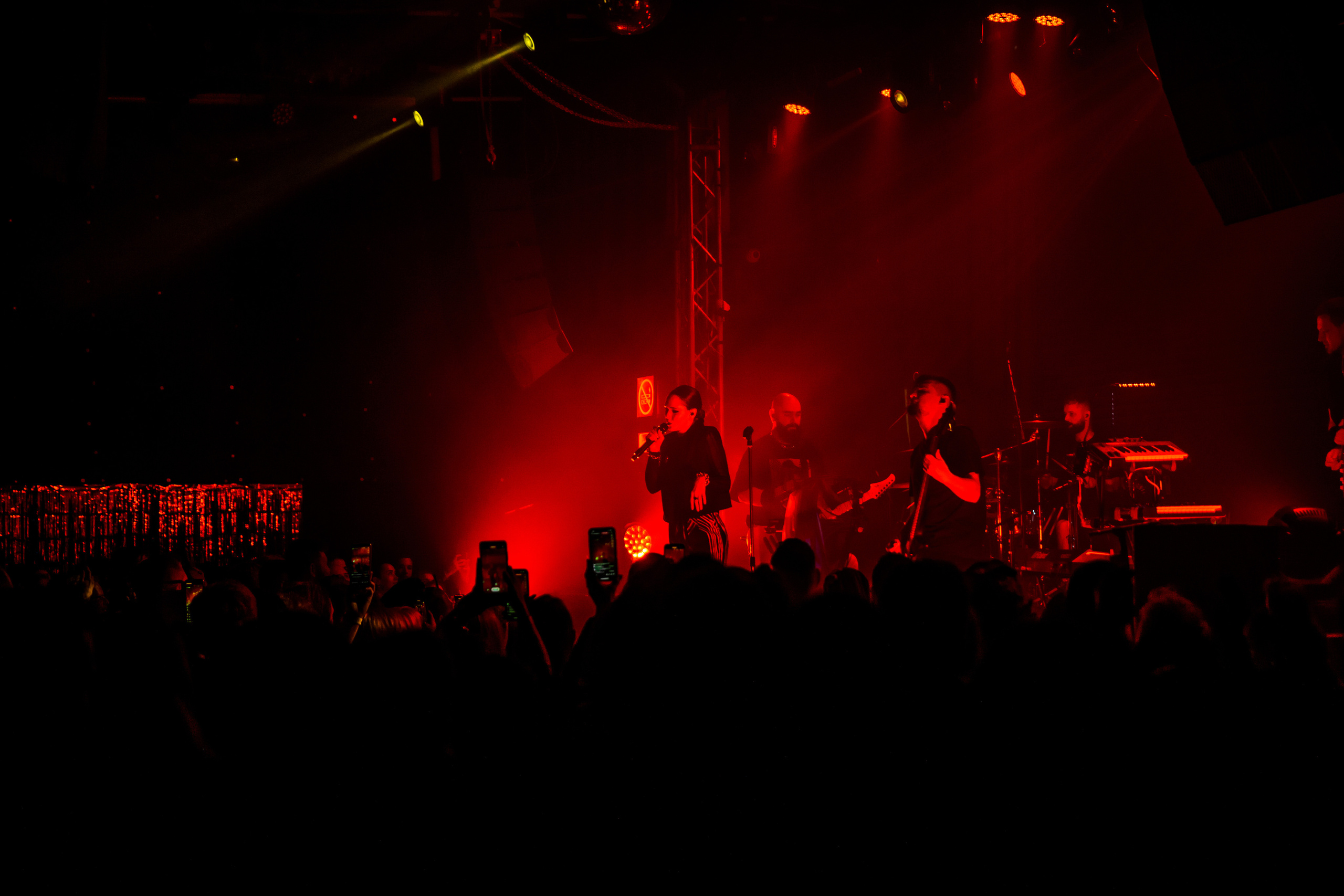 Сoncert of the Hardkiss band. Photographer in Portugal Polina Gotovaya