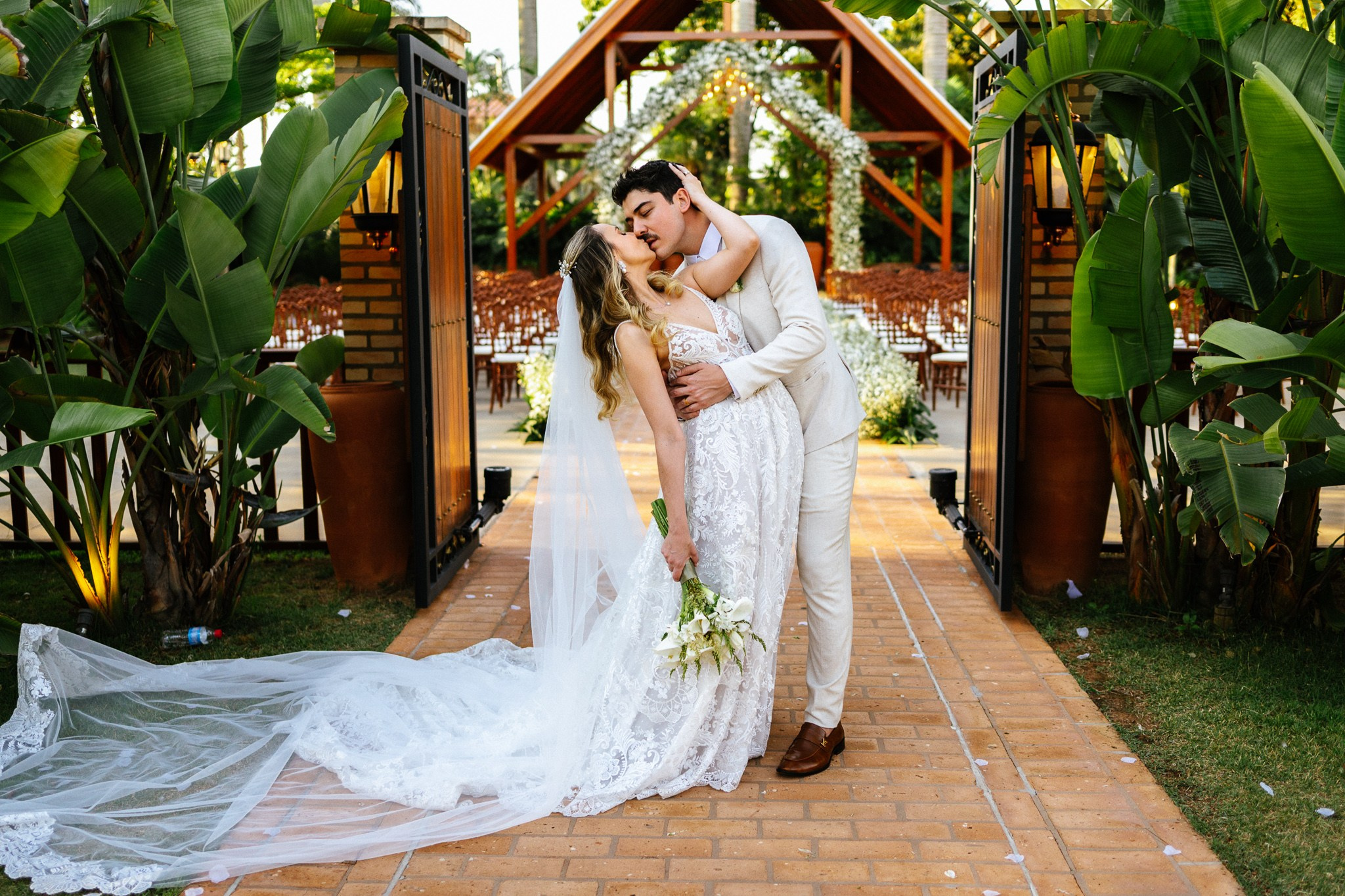 Julia & Alvaro | Fotografia de Casamento no Palmeiras Eventos de Limeira