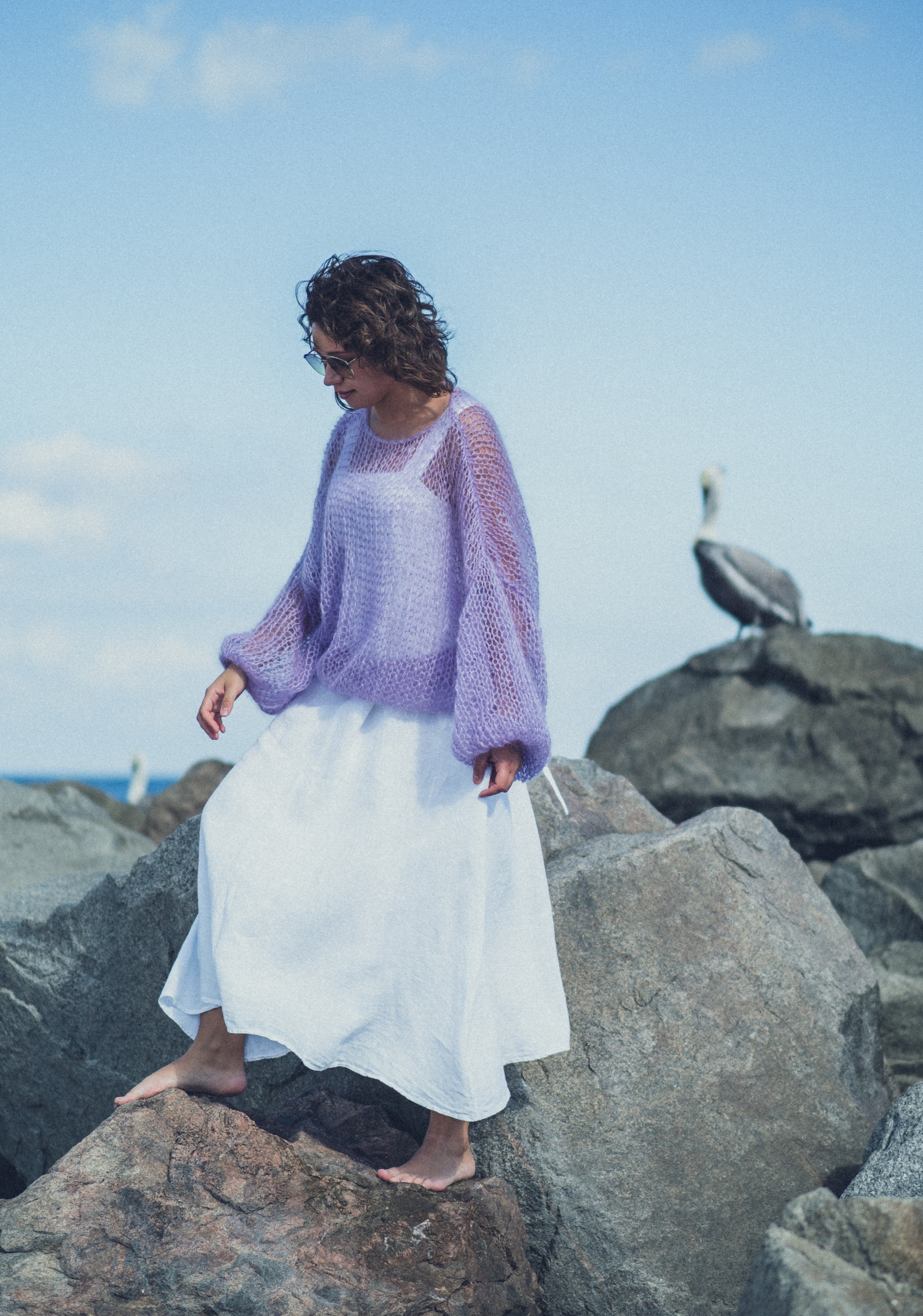 Ocean view. Art photographer Miami