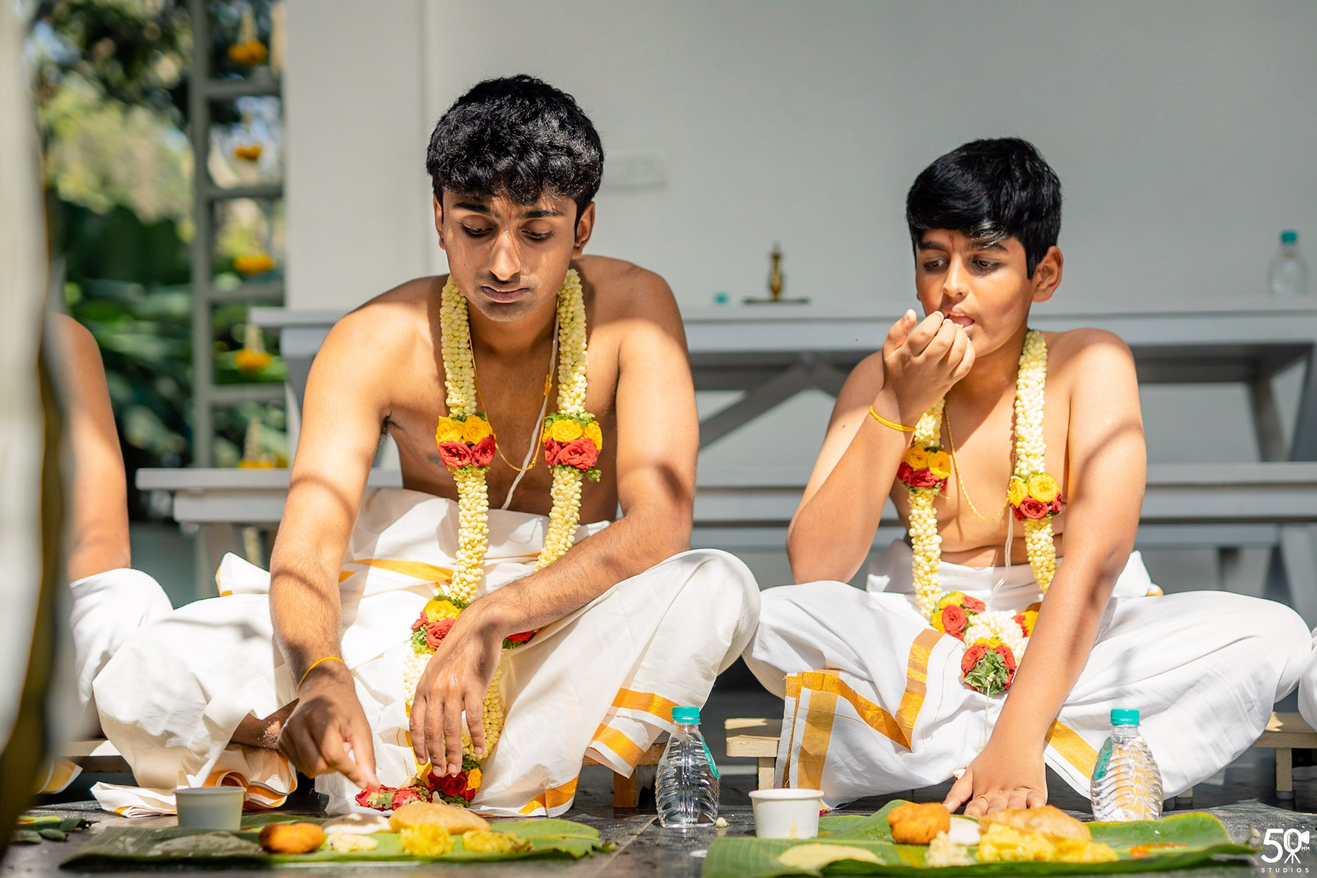 SANJAY AND SAKETH UPANAYANA. 50mm STUDIOS