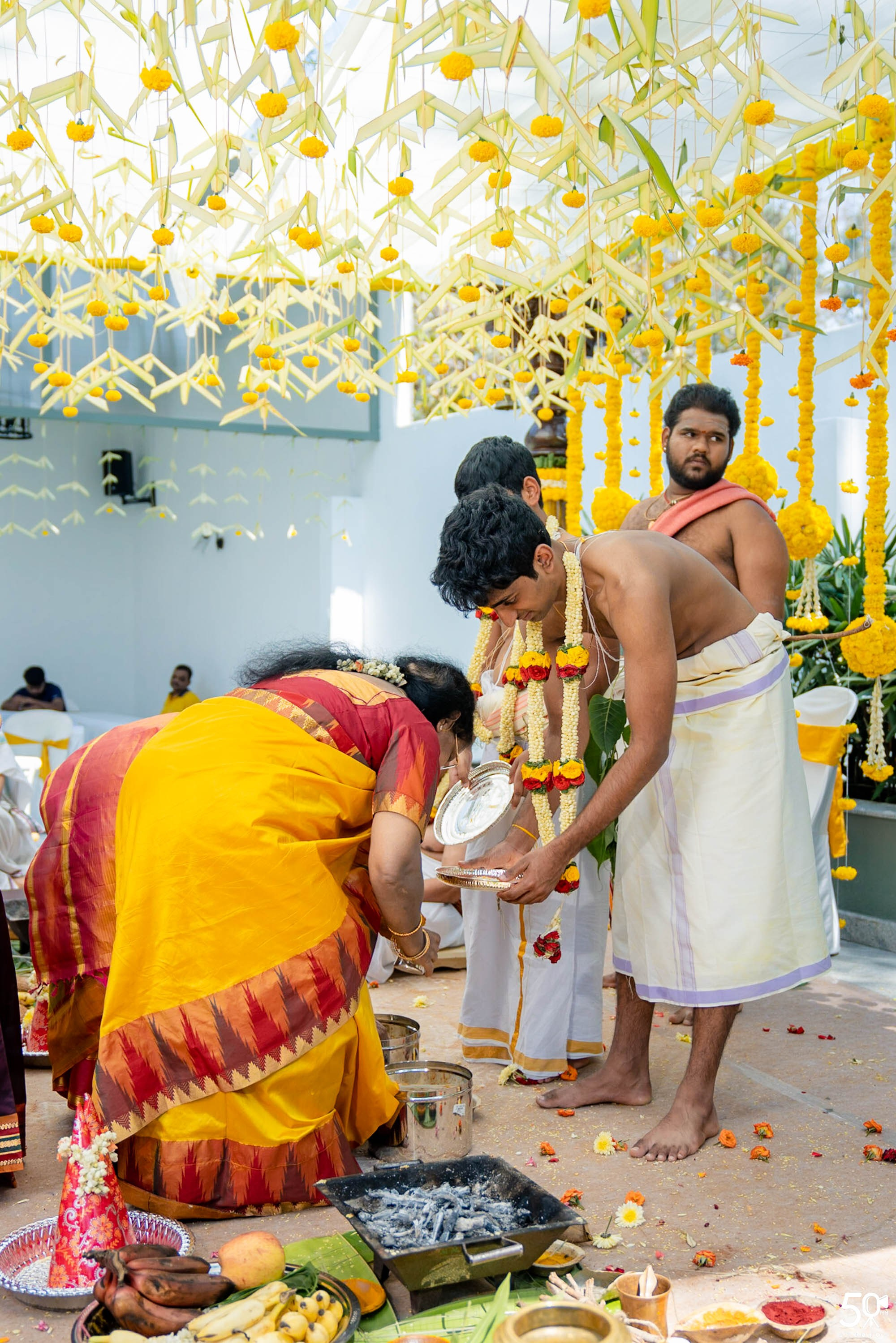 SANJAY AND SAKETH UPANAYANA. 50mm STUDIOS