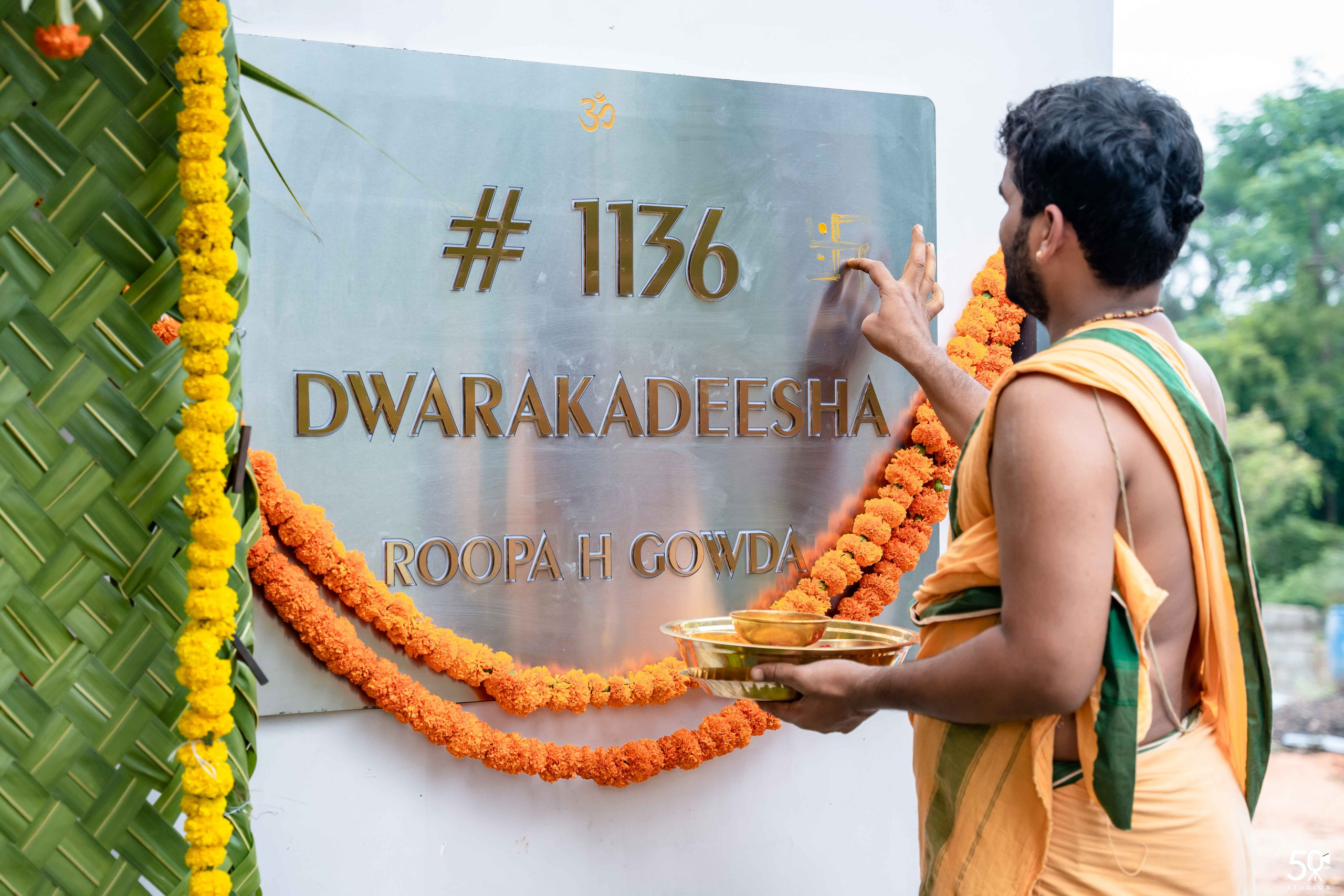 DWARAKADEESHA GRUHAPRAVESHA. 50mm STUDIOS
