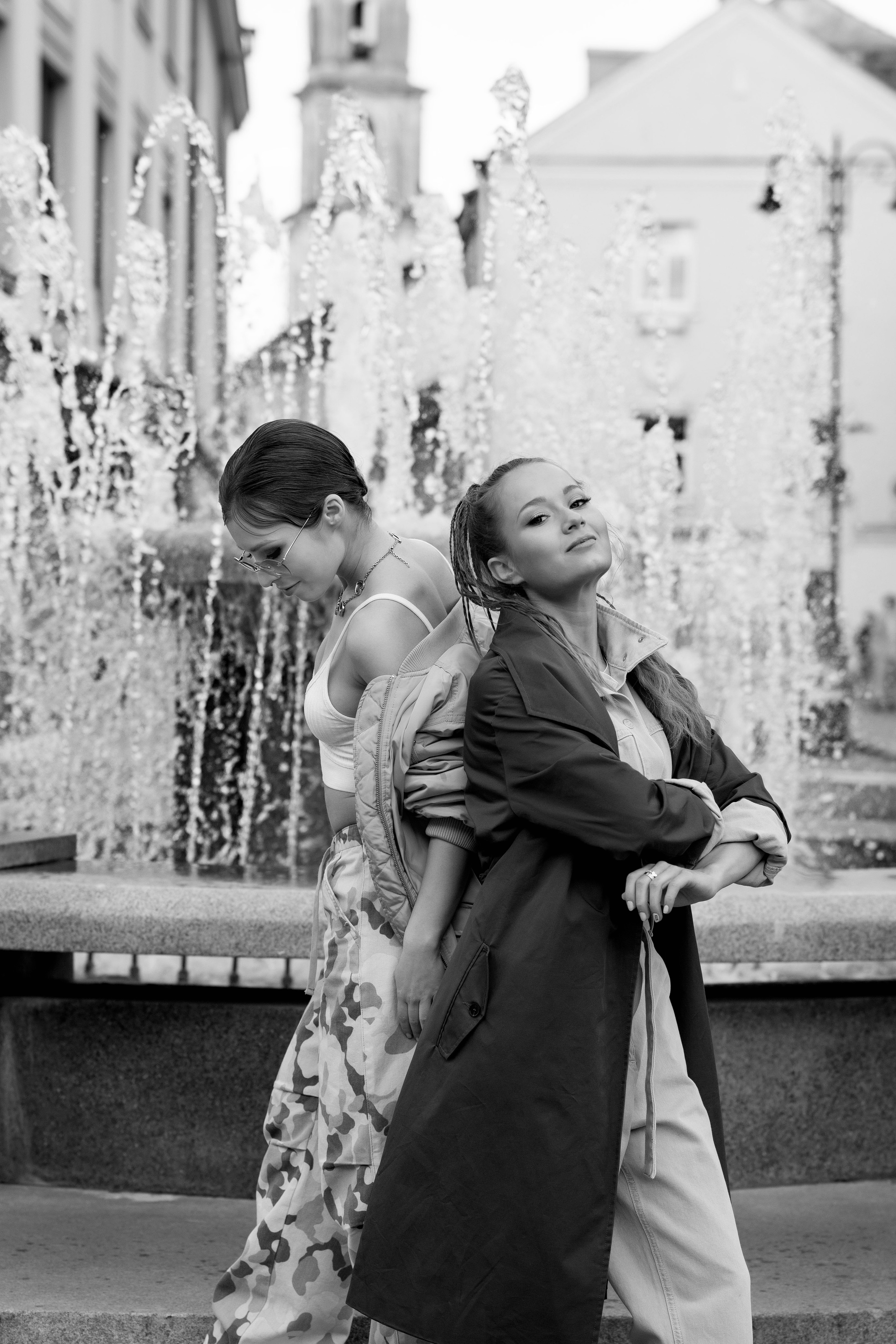 Настя и Соня. Прогулка в Вильнюсе. Анна Григьян — фотограф ретушёр в Даугавпилсе (Латвия)