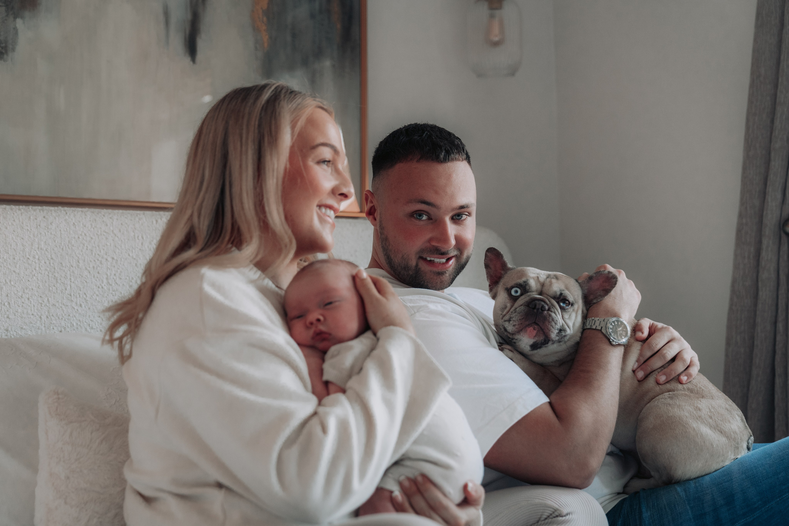 Newborn home photo session. Newcastle Upon Tyne Photographer Yana Balatskaya