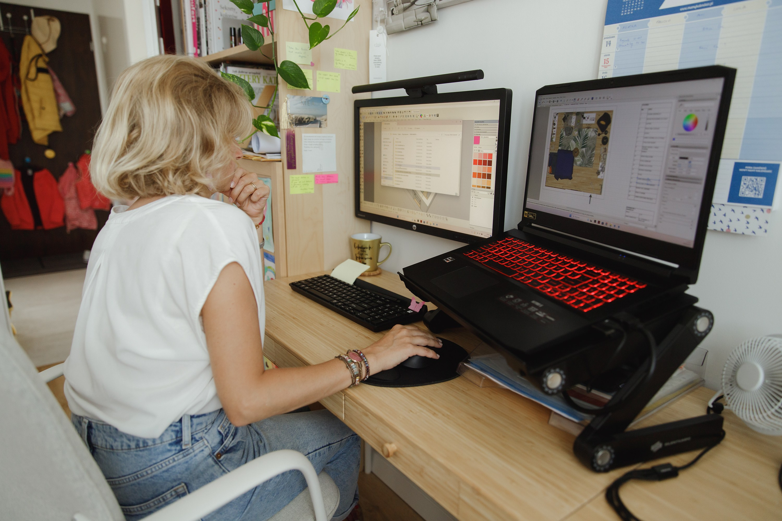 Agata | interior design. Kaja | fotograf we Wrocławiu | ludzie i psy