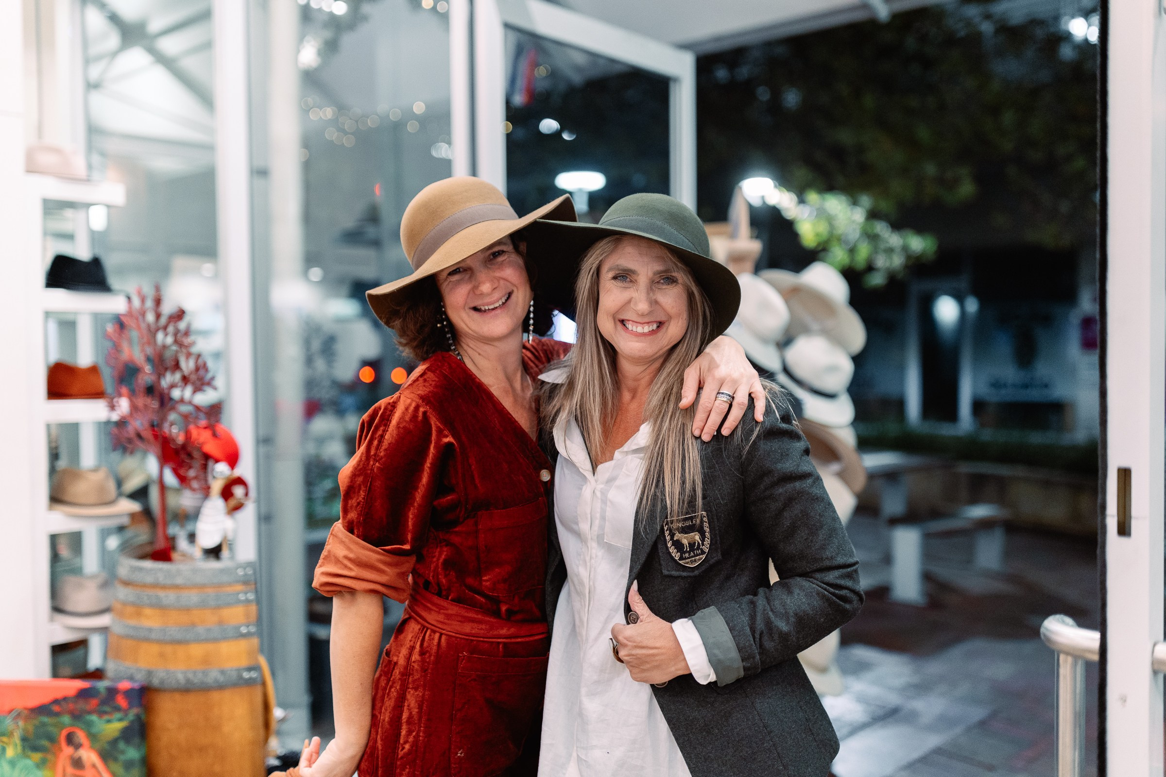 Product photoshoot for a hat store
