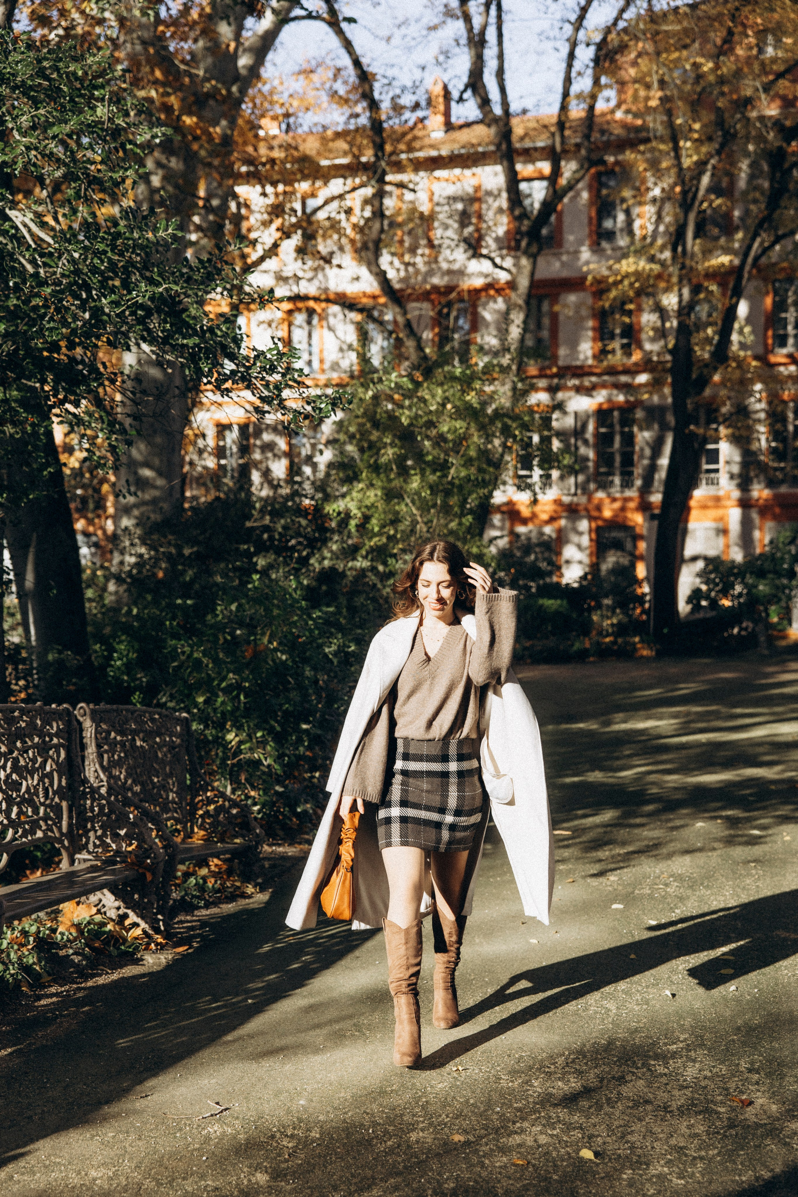 Séance photo d’automne pour Elizaveta à Toulouse. Eugénie Smirnova — photographe à Toulouse et dans le sud-ouest de la France