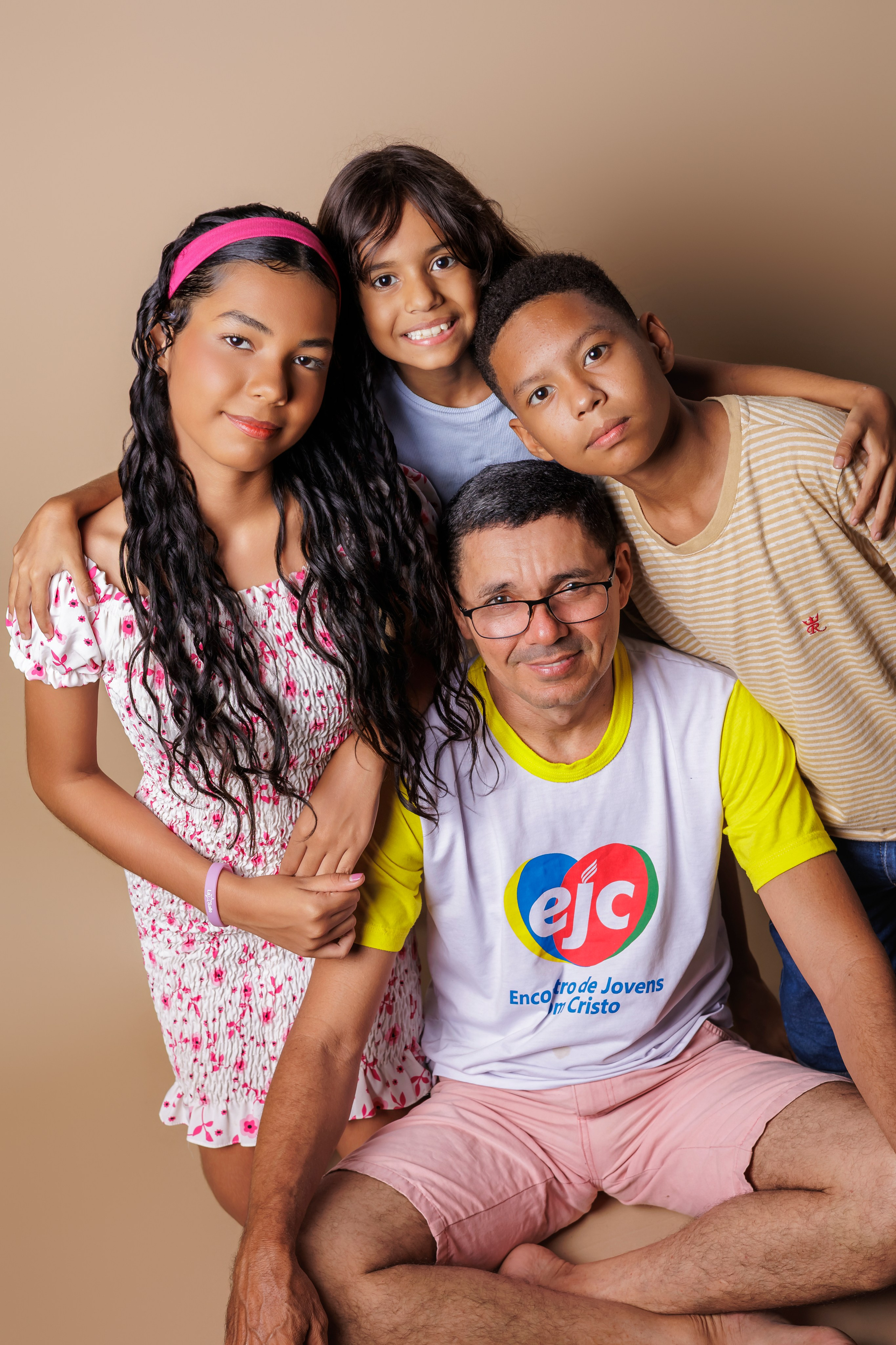 Ensaio de Família — Benedito e filhos. Principal