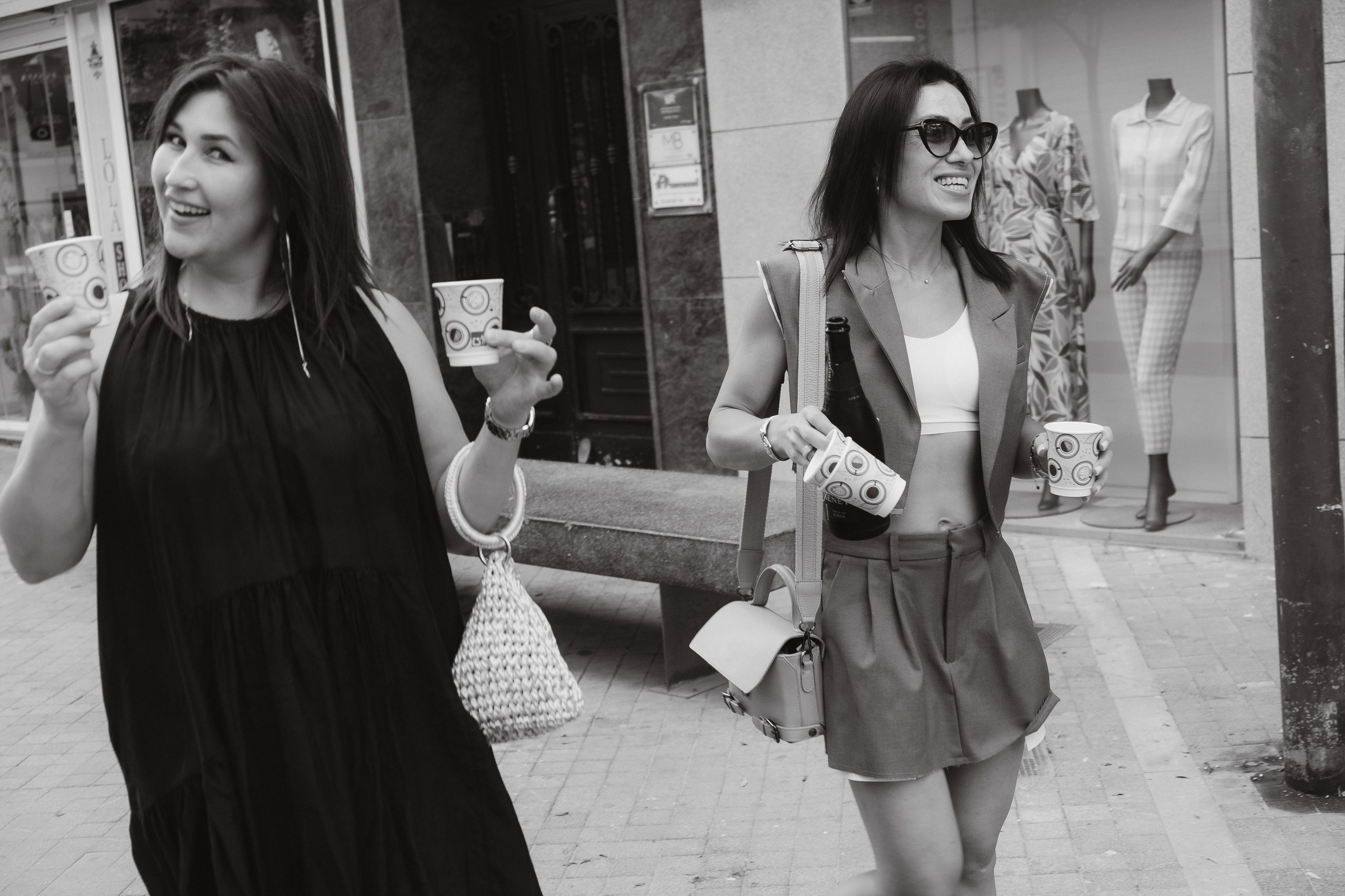 Preparación del backstage de una marca en un desfile de moda en Torrevieja — Fotógrafo de backstage Andrey Lukovnikov