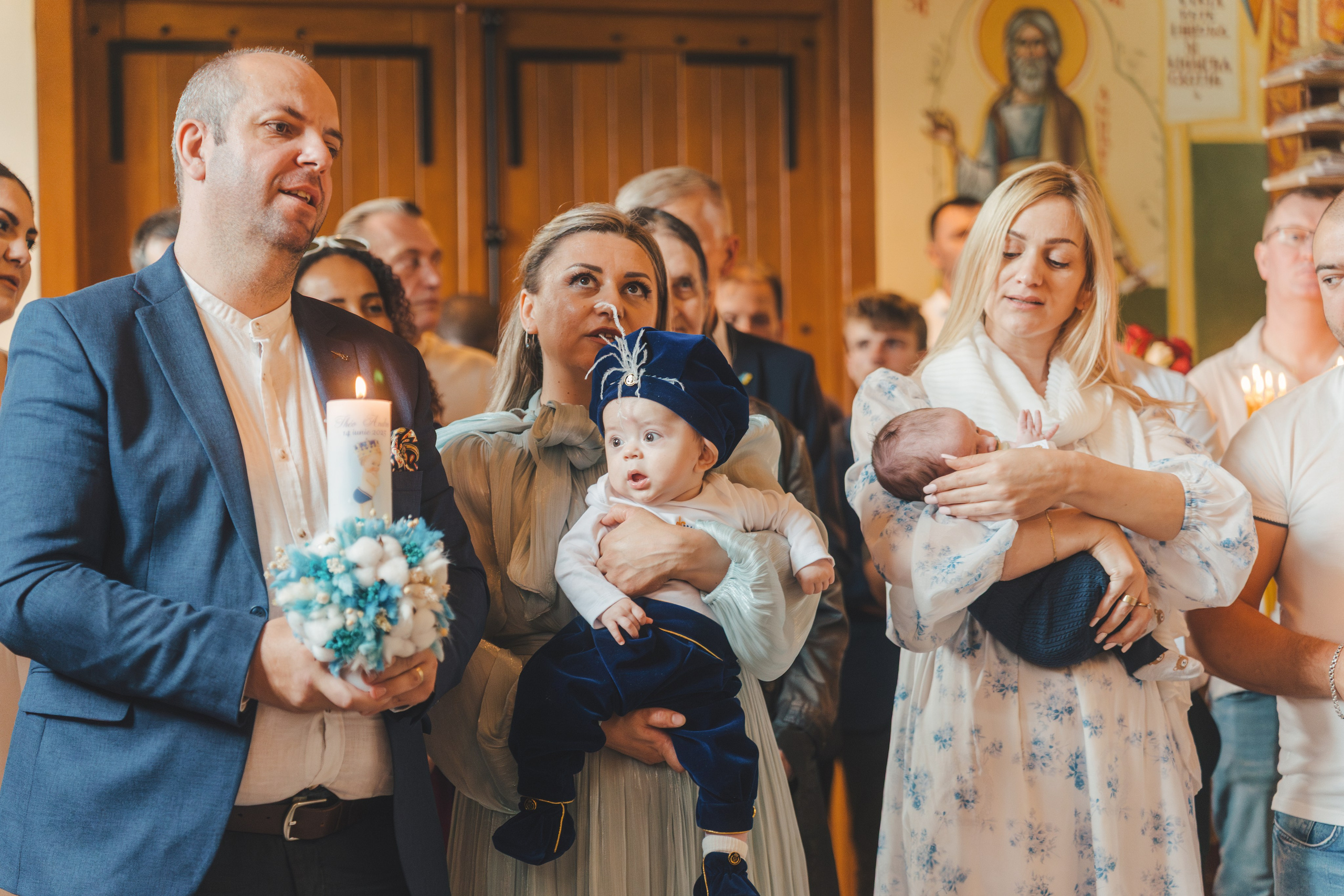 Théo Andrei`s Christening