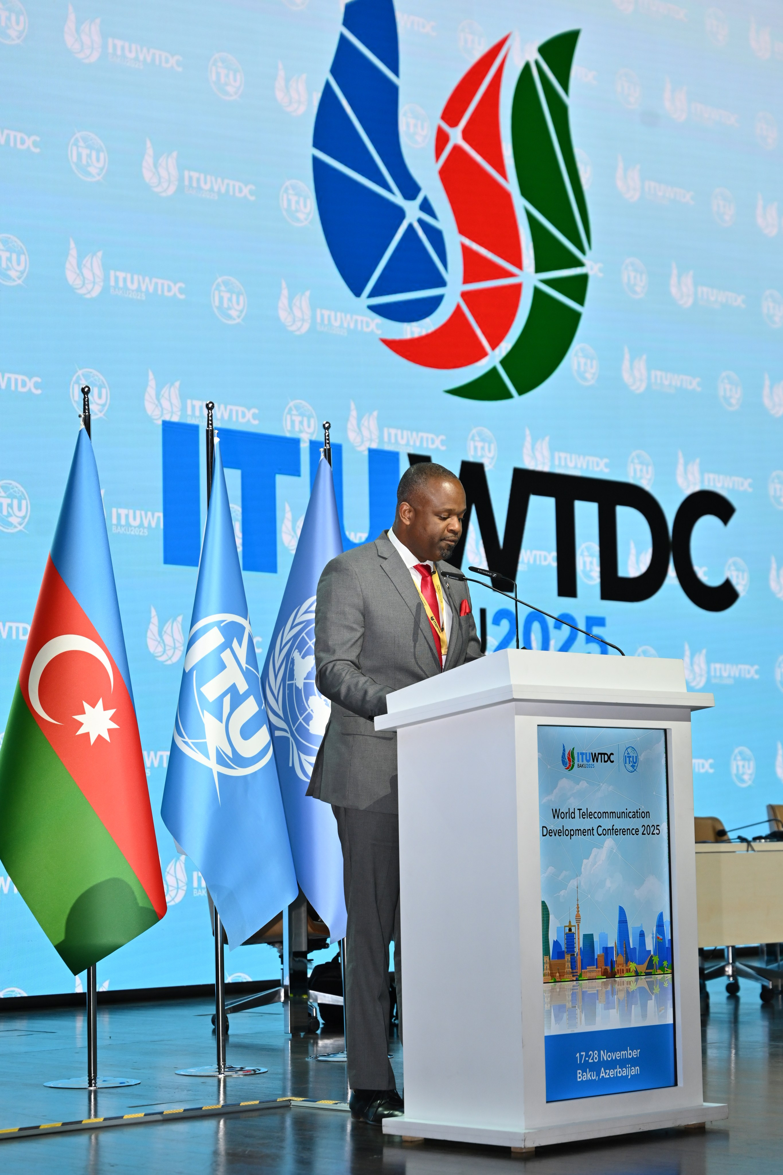 WTDC Baku 2025: Media Coverage of the Caribbean Telecommunications Union Delegation. Fotograf Baku