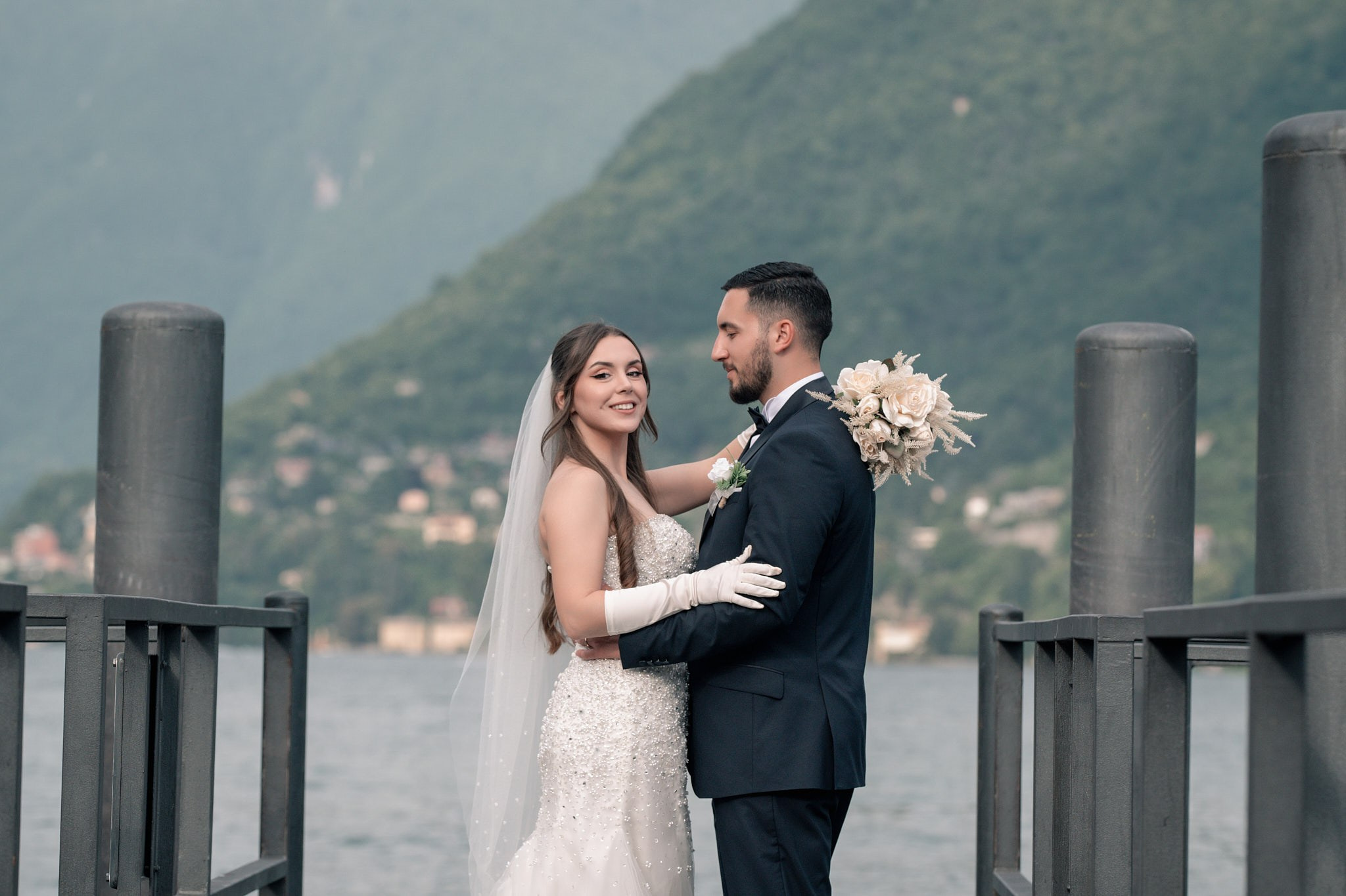 Seida & Adenis. Fotografo matrimonio Lago di Como Ferrari Media Production