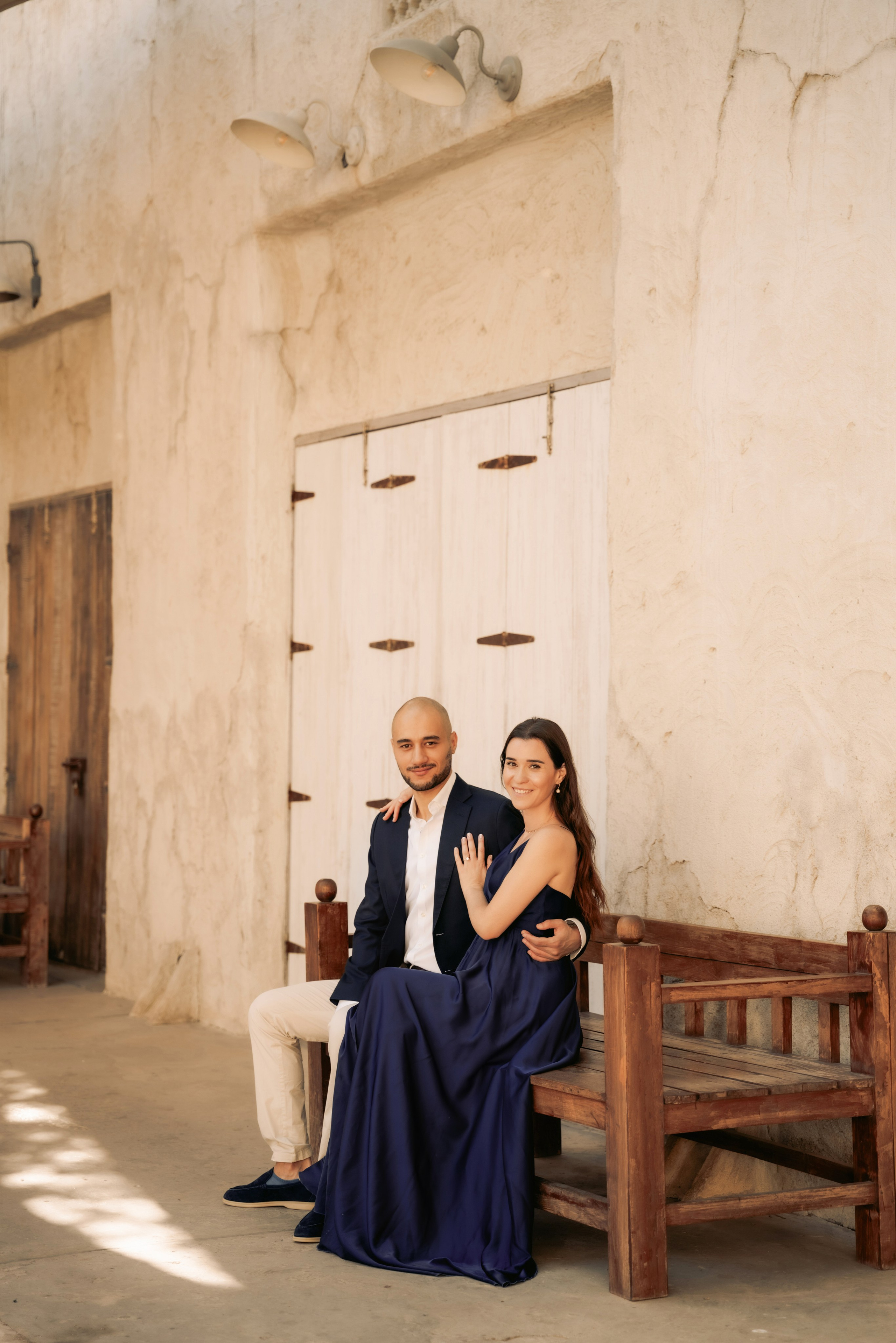 Old Dubai, New Love. Angela Iakovleva — Family Photographer in Dubai