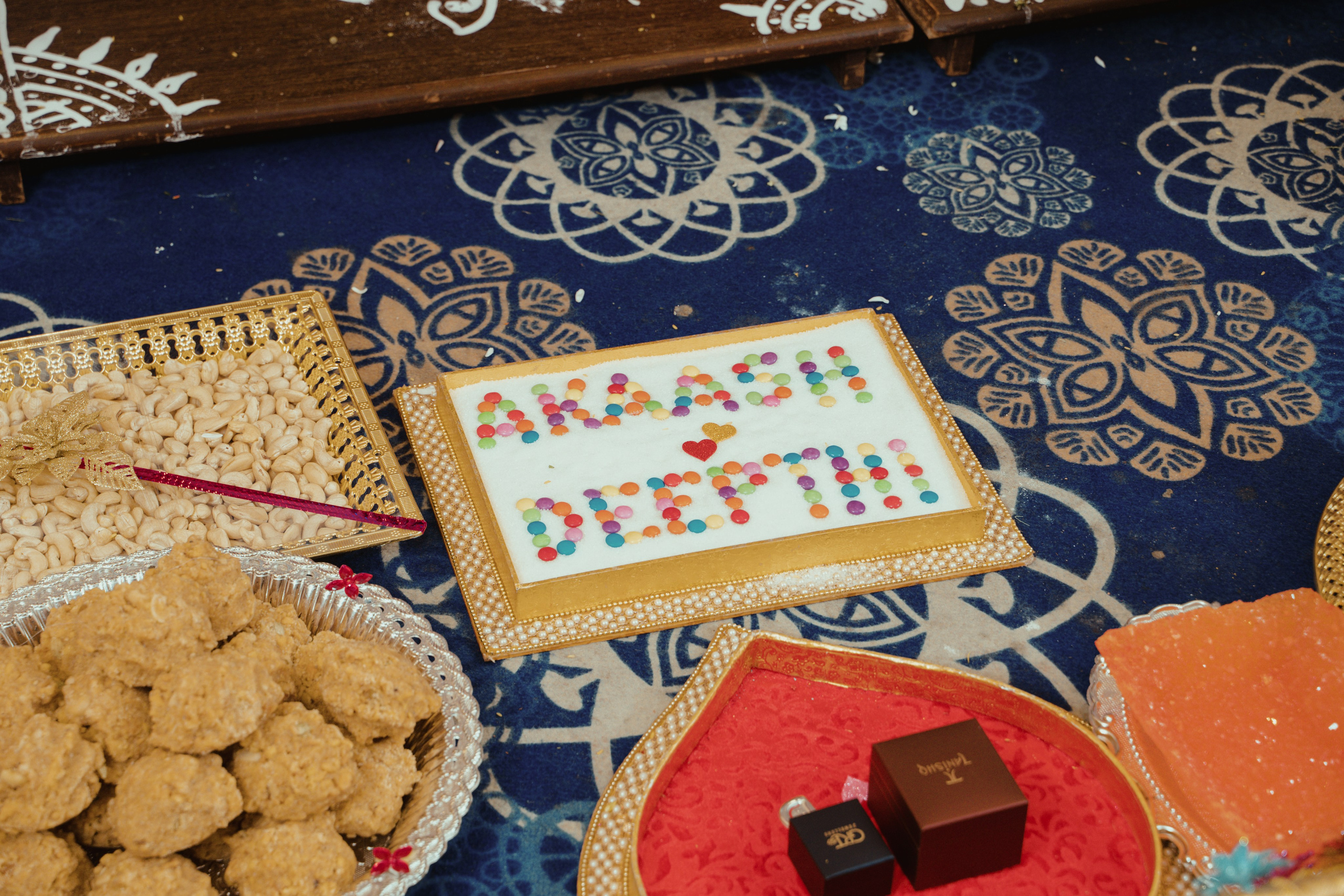 Deepthi & Akaash. Menu