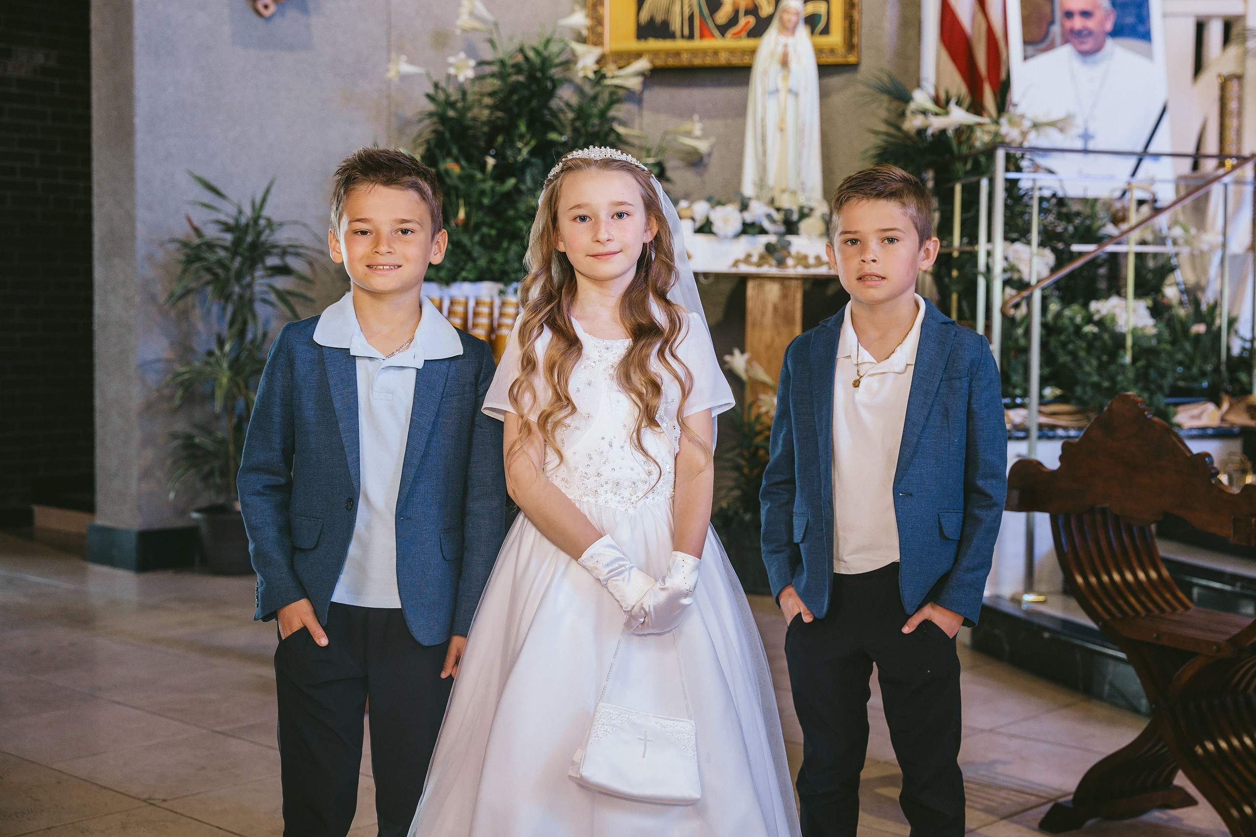 First Communion 05.03.2025. Wedding family event photographer in Chicago Nick Yushevich