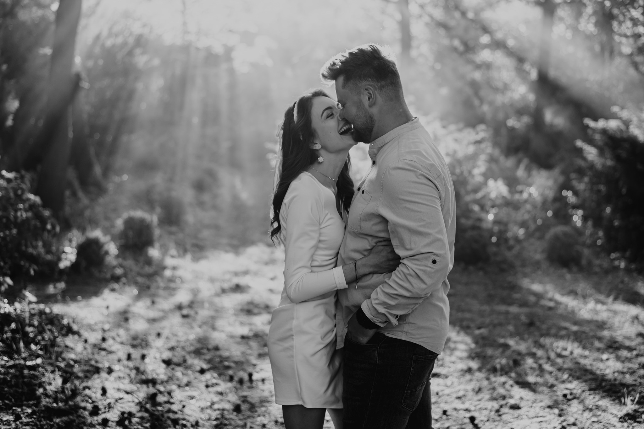 Sesja narzeczeńska Ewelina i Paweł. Dominika Strachacka Fotografia | Fotograf ślubny i rodzinny Opole Lubelskie Lublin