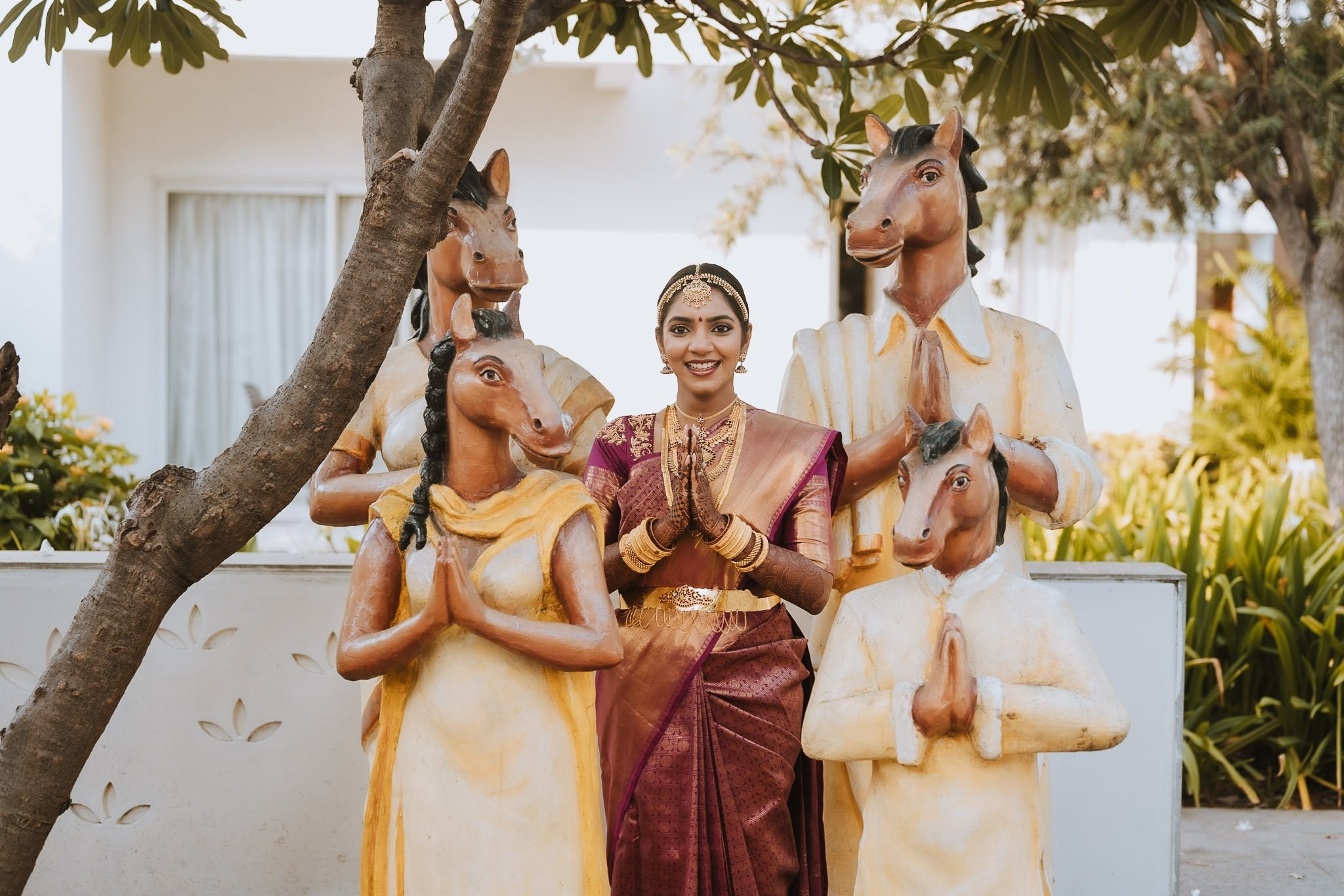 Candid TamBrahm Wedding Photography: Four Points by Sheraton Mahabalipuram