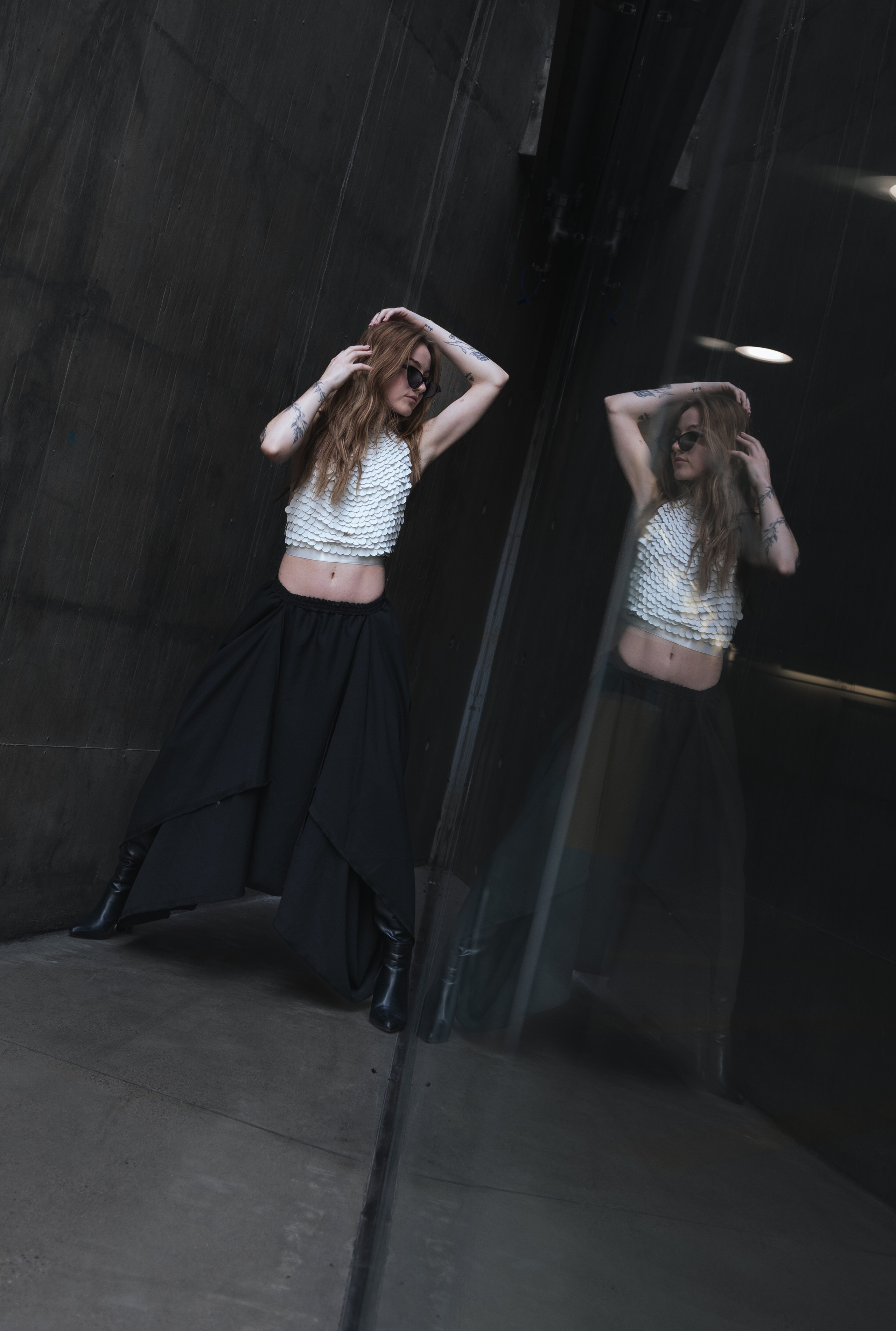 Timeless Contrast — Hope in HOUSE OF DWIR. ProFly.club — Professional aerial filming in Calgary