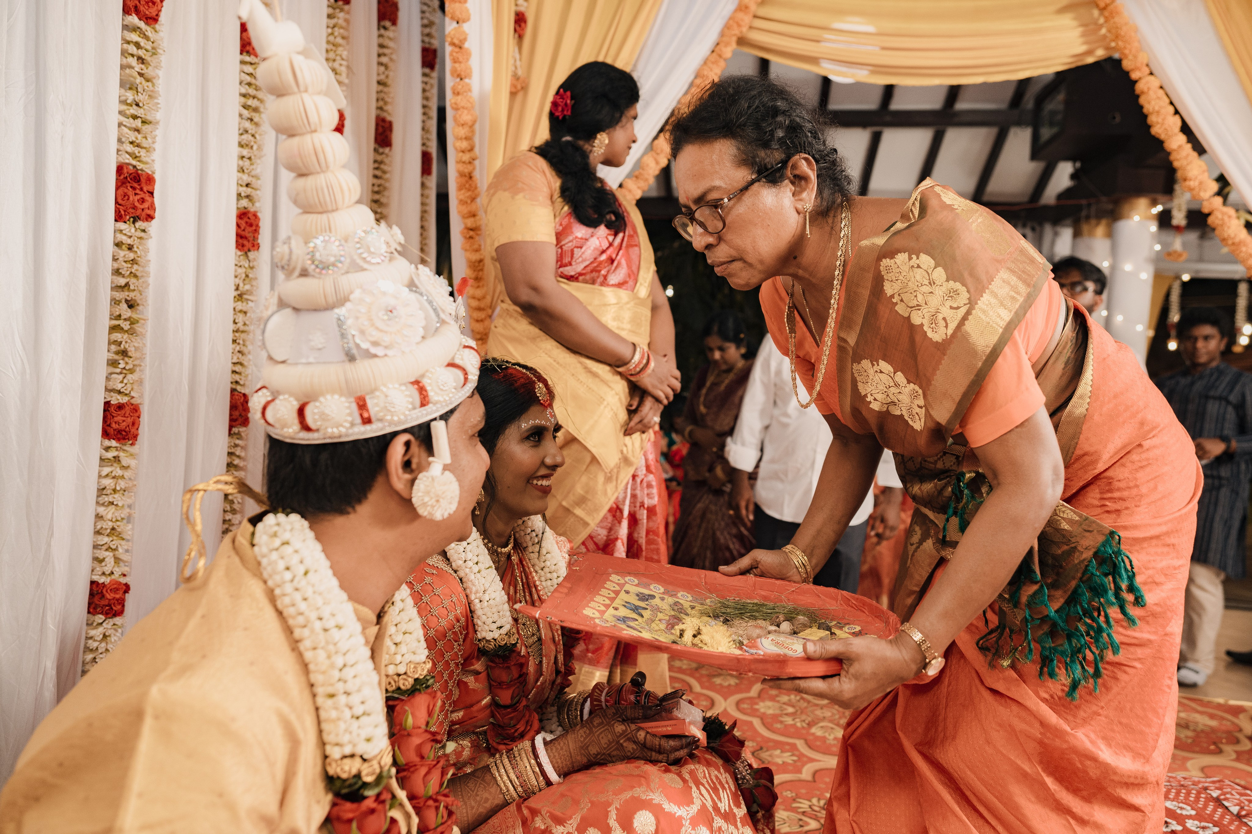 Sagaya & Rakesh. Agam Vizha