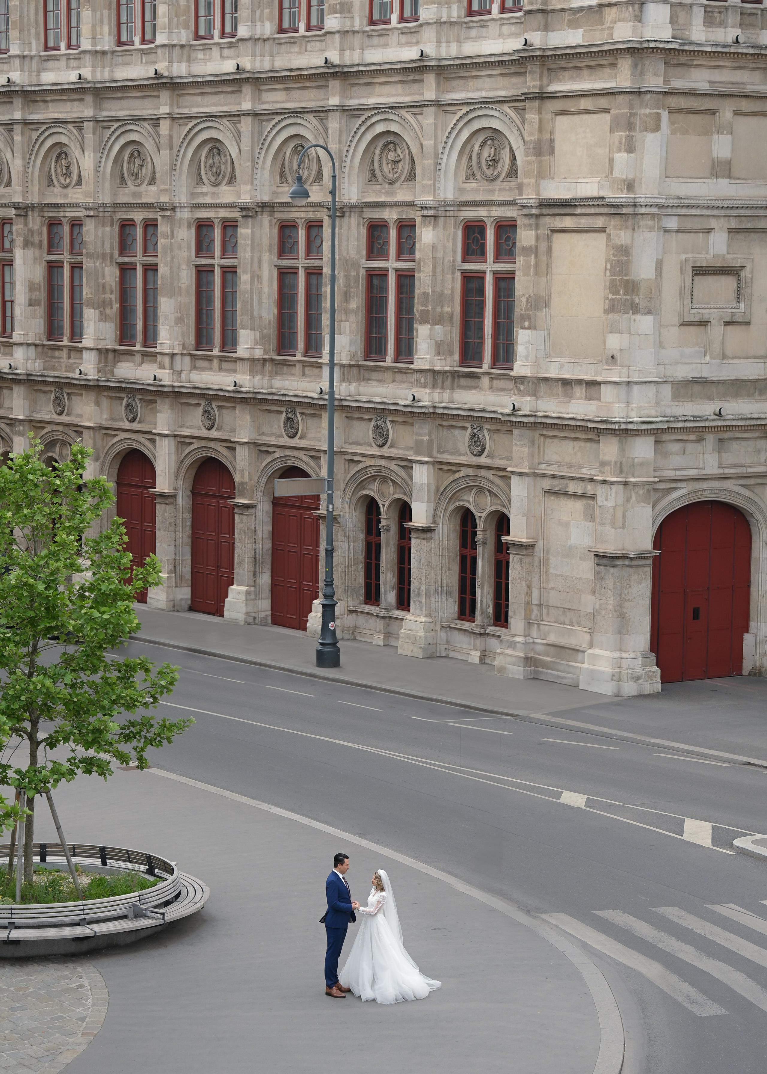 Jin & Diana in Vienna. Photo Vienna and Bratislava