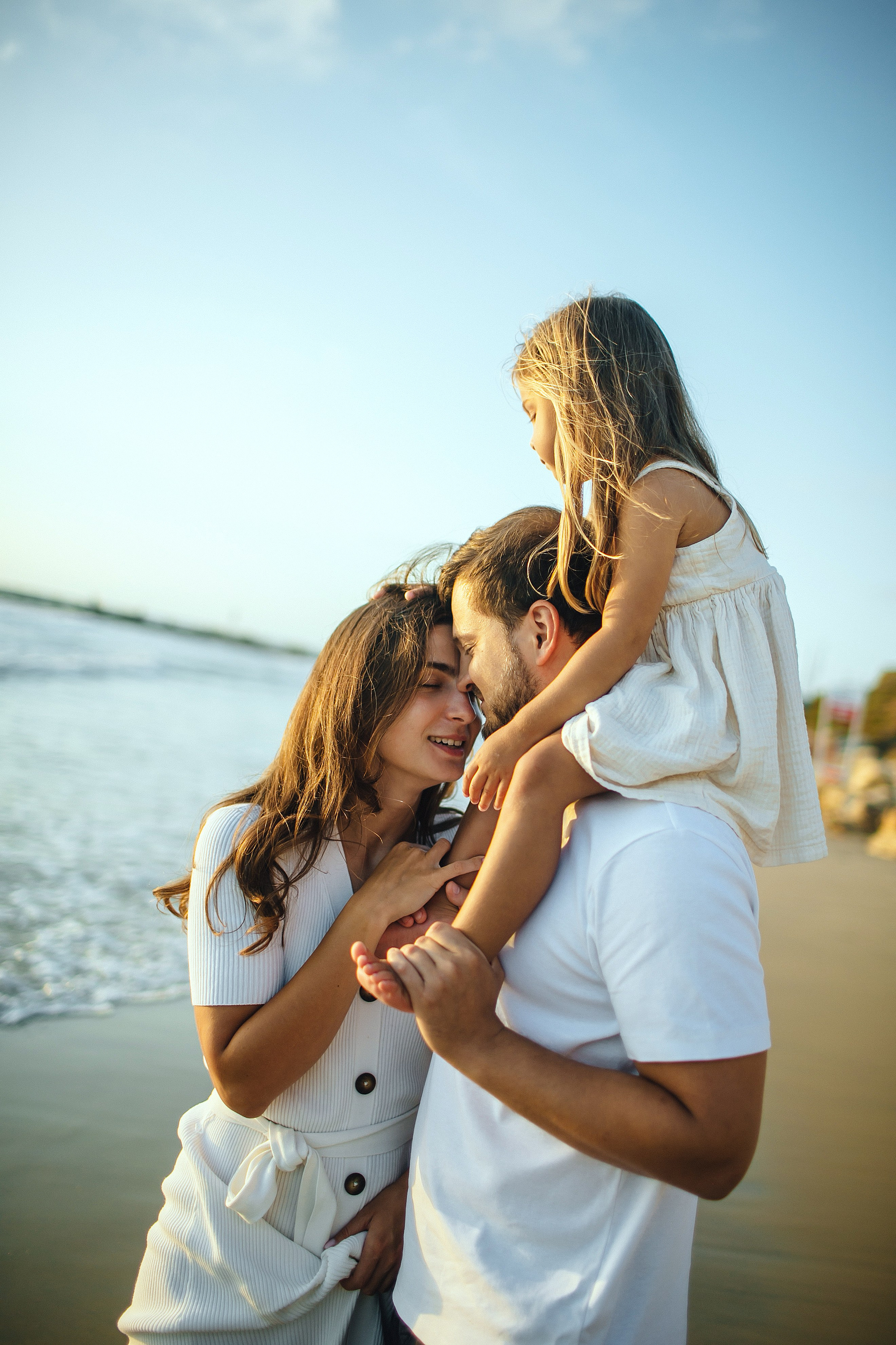 Bat Yam beach. Family photographer in Israel