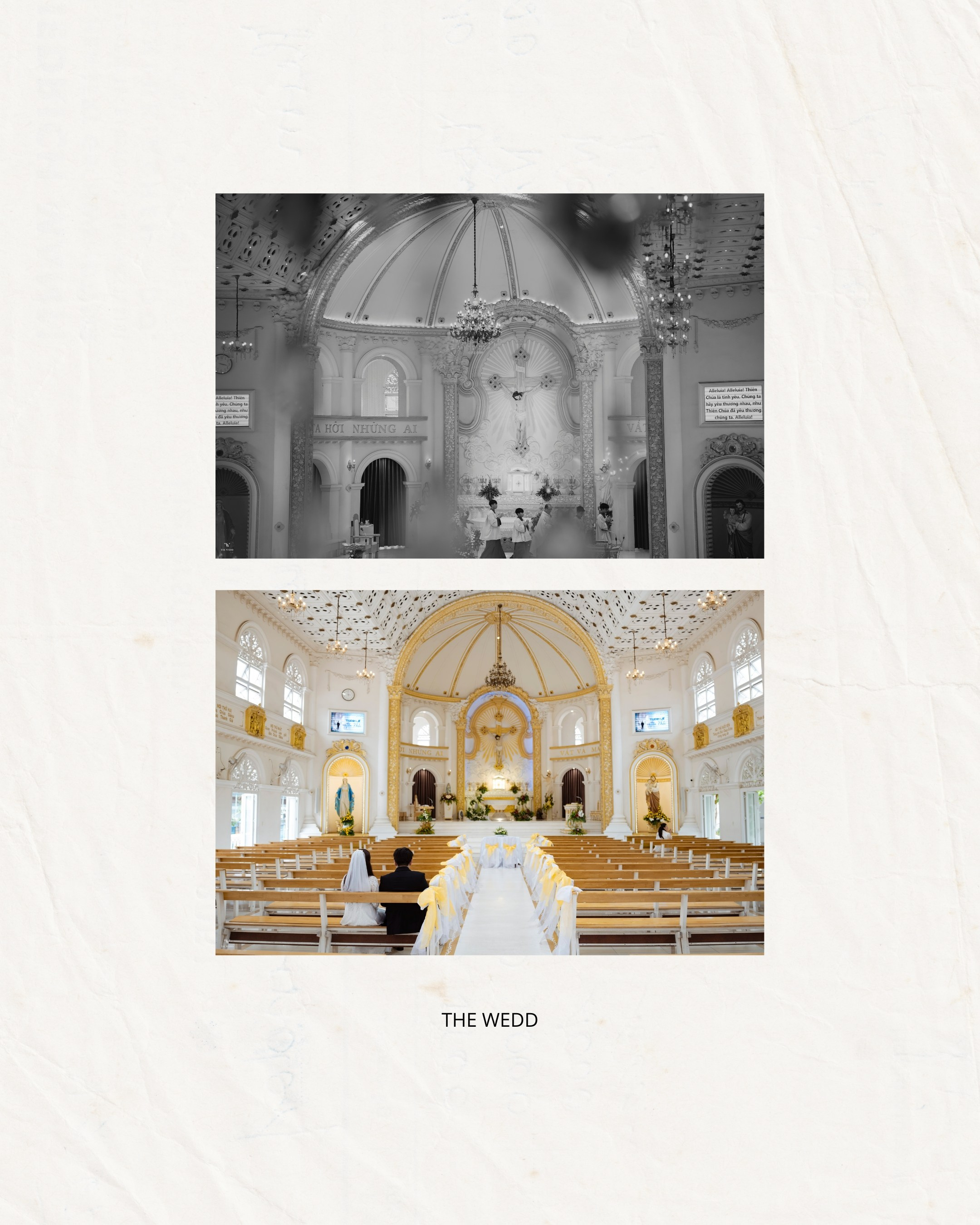 NHÀ THỜ — ANH & TRANG. WEDDING PHOTOGRAPHER IN VIETNAM