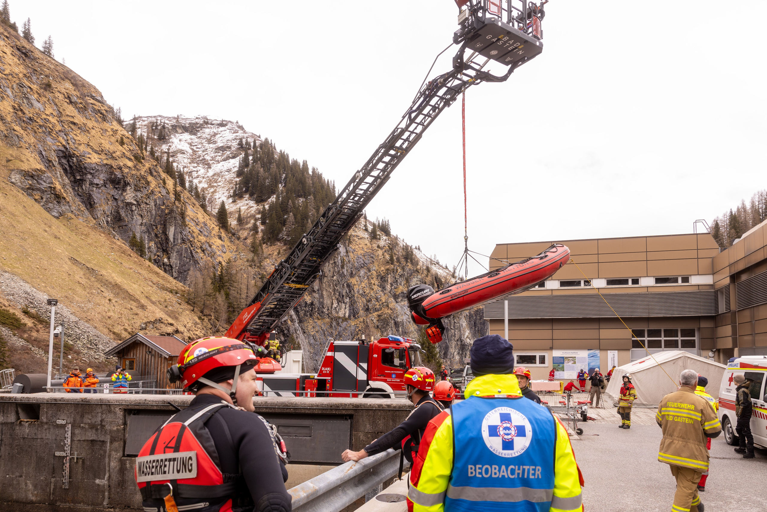BEZIRKSÜBUNG WASSERRETTUNG 2025, Sportgastein. Guzel Kolobova| Fotografin| Salzburg