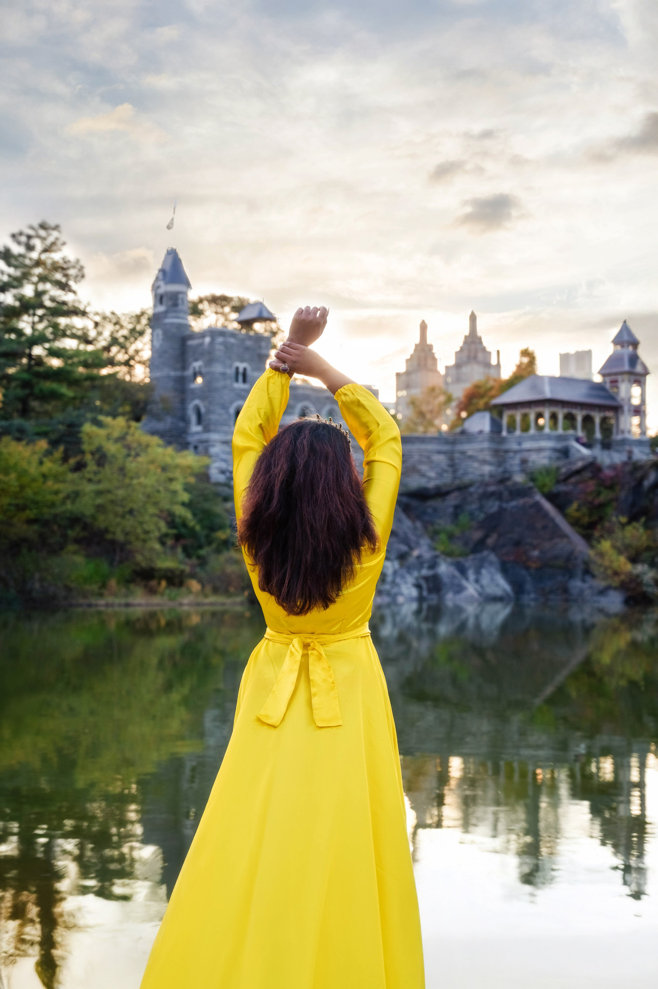 Flying dress. Alena Galieva New York Photographer