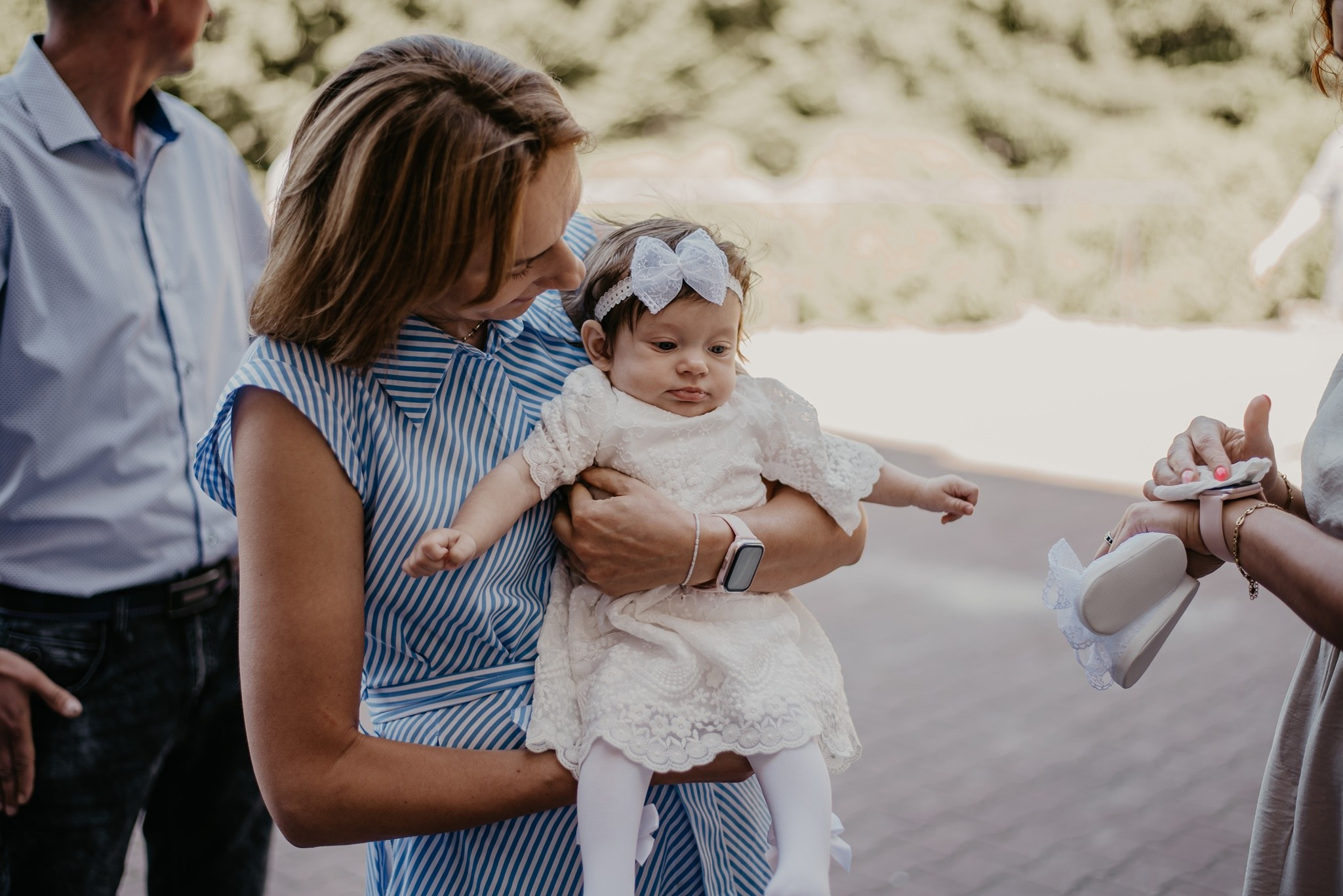 Chrzest Święty Klary. Dominika Strachacka Fotografia | Fotograf ślubny i rodzinny Opole Lubelskie Lublin