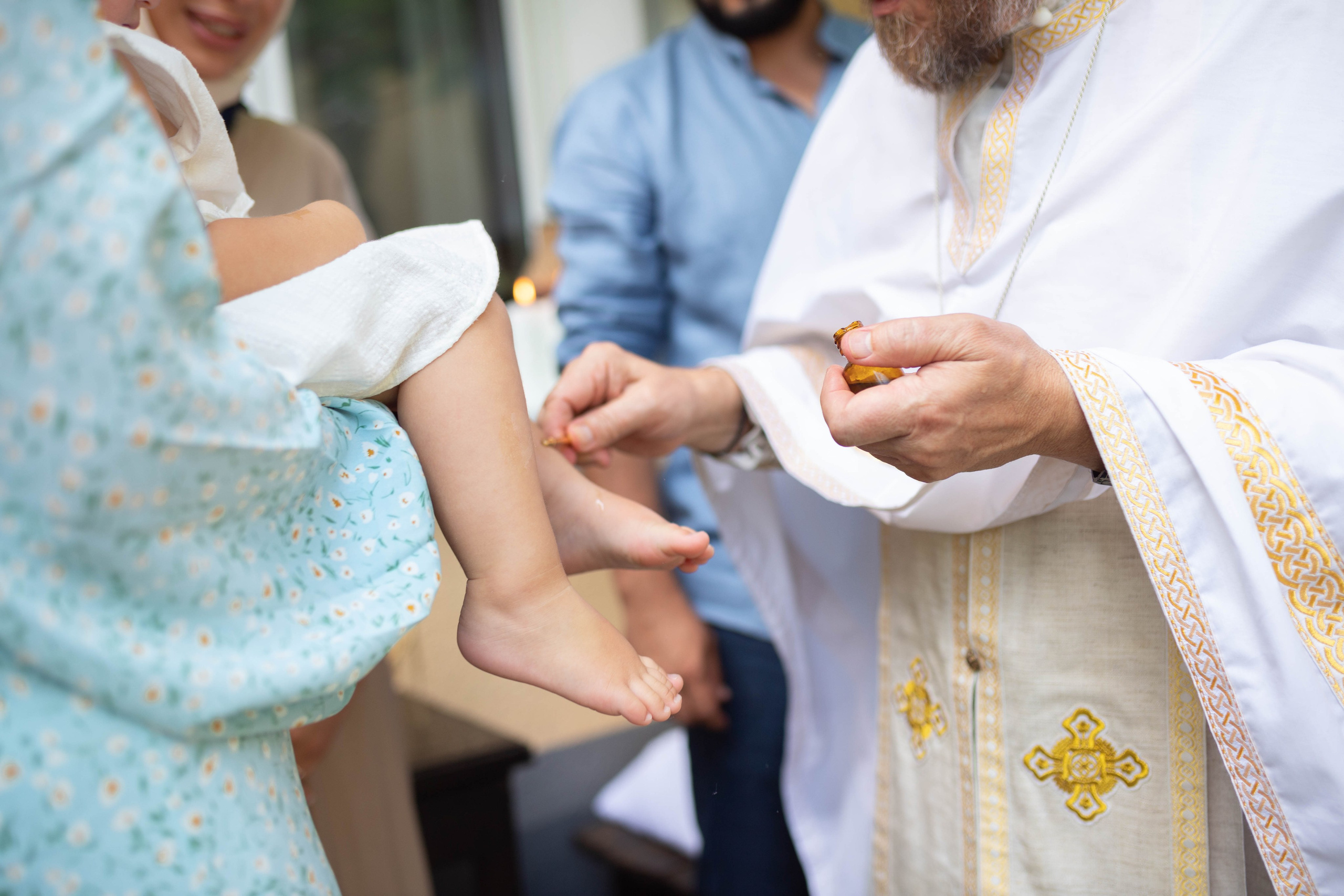 Baptism. Familien- und Kinderfotografin Katerina Vlasenko, München
