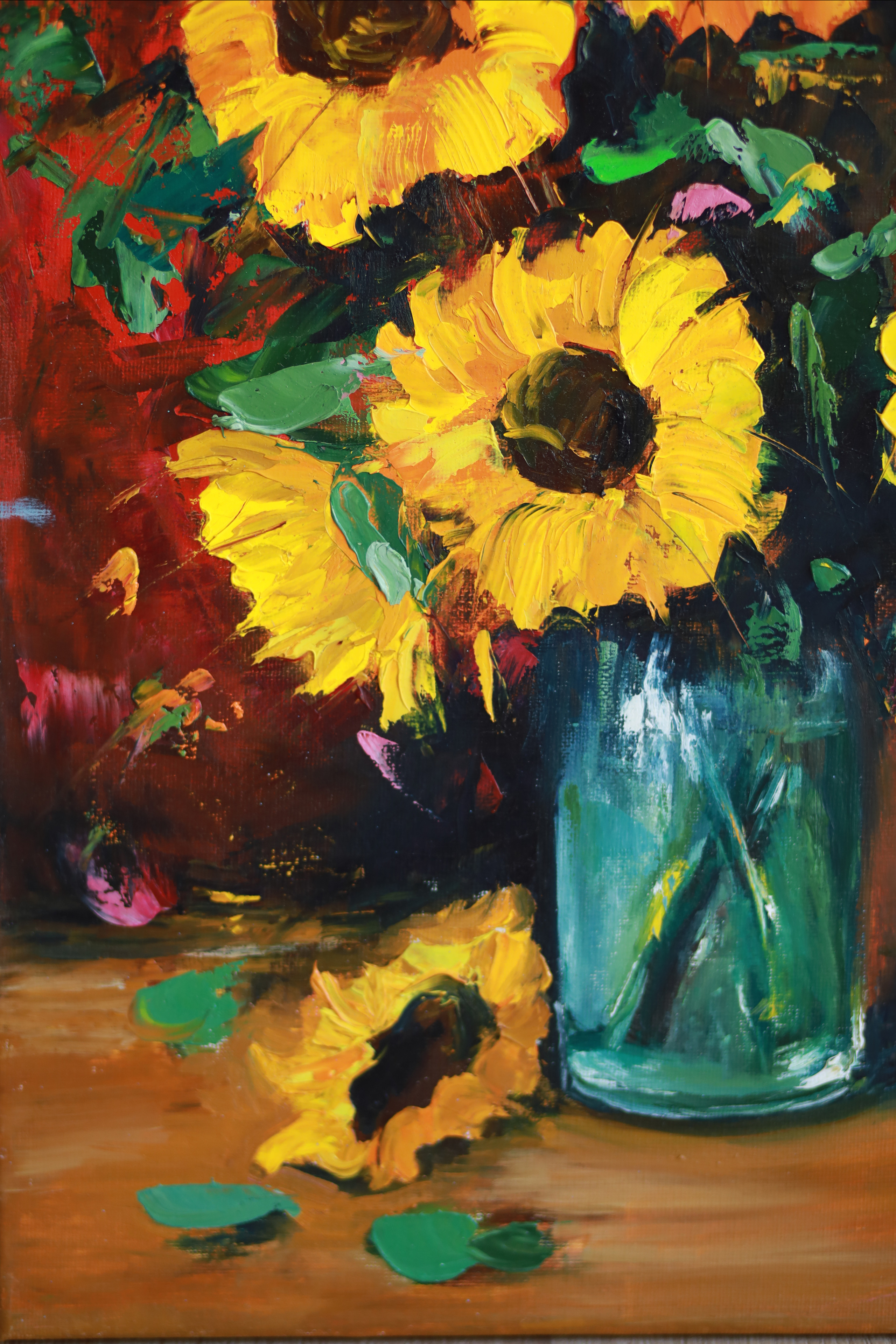 ПОДСОЛНУХИ. GALA художник из г. Харьков в Чехии