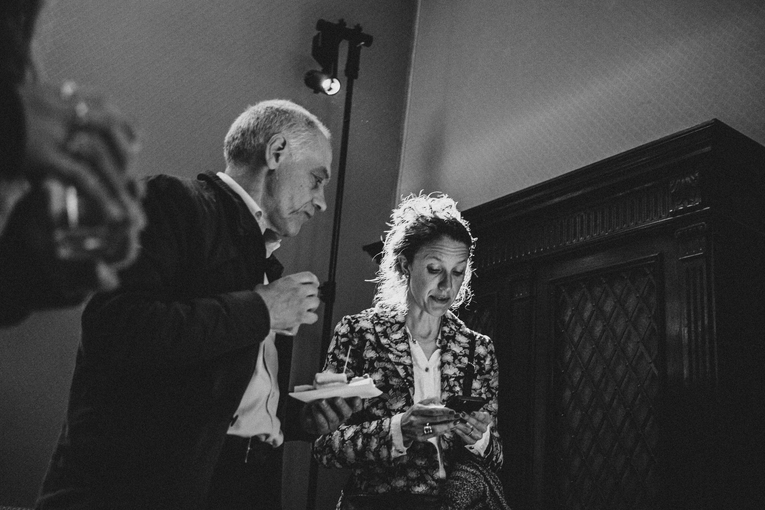 The wonderful party in the ancient palazzo of Venice